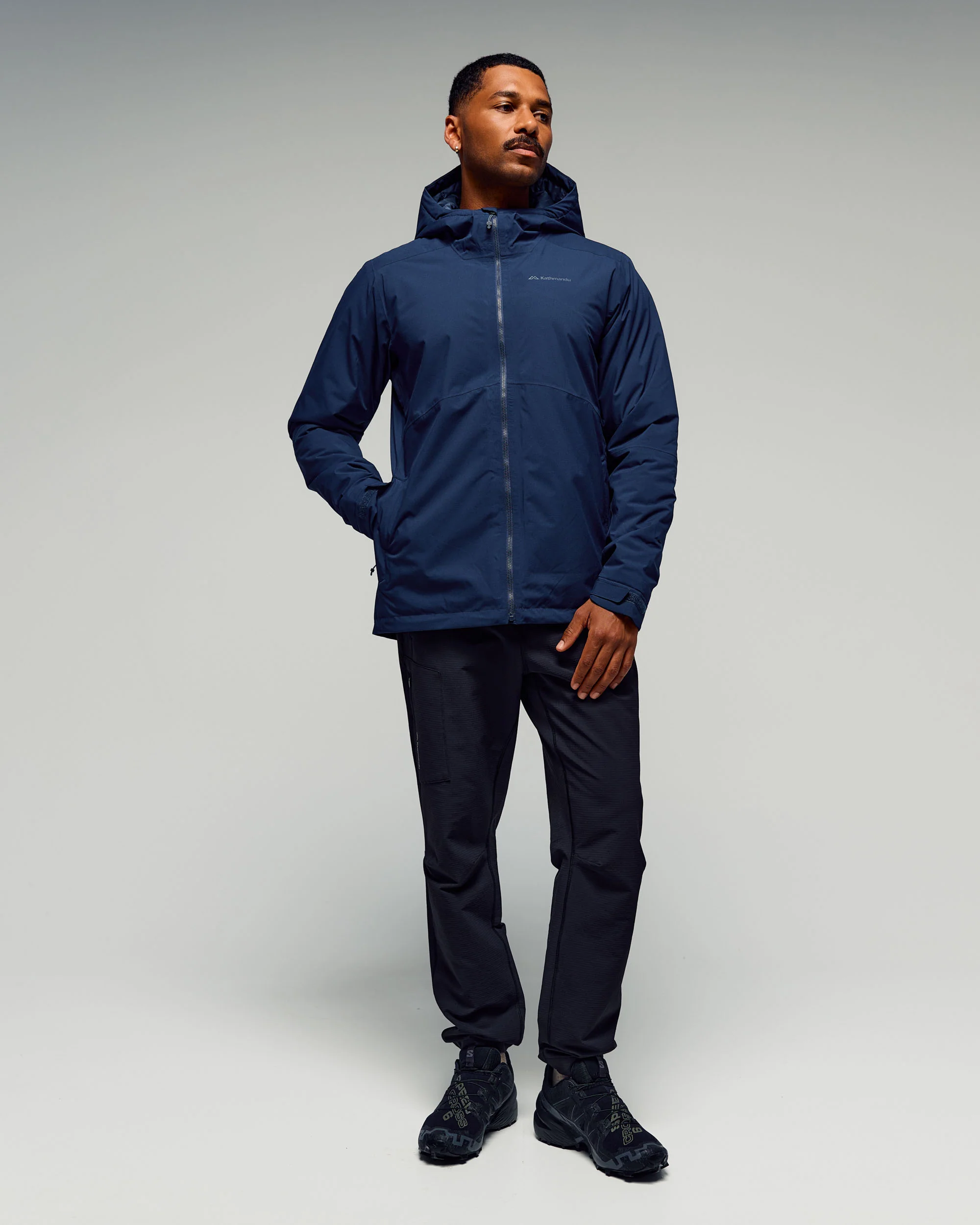 Men's Trailhead 2L novaLOFT Rain Jacket - Classic Navy - Image 2