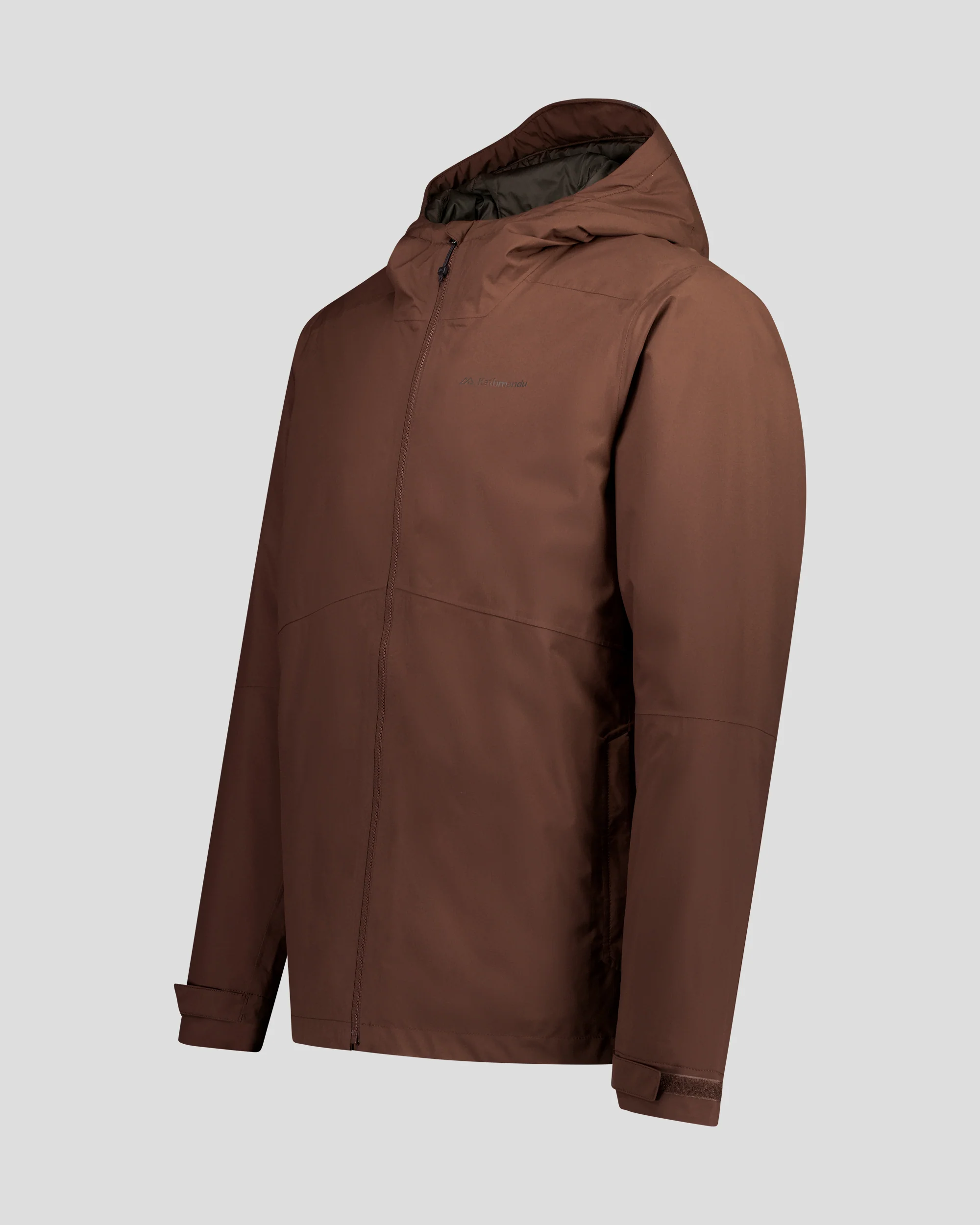 Men's Trailhead 2L novaLOFT Rain Jacket - Cocoa - Image 6