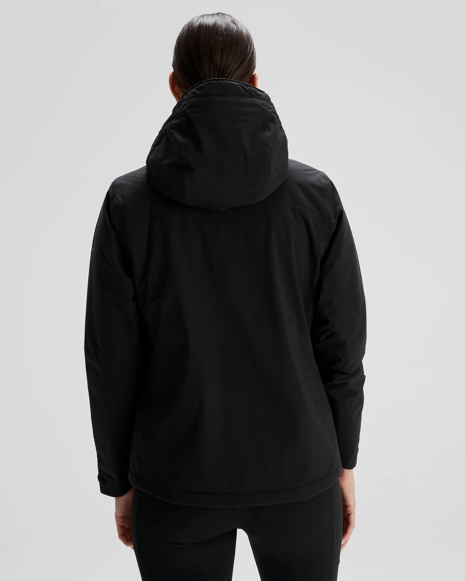 Women's Trailhead 2L Insulated Rain Jacket - Black Stingray - Image 4