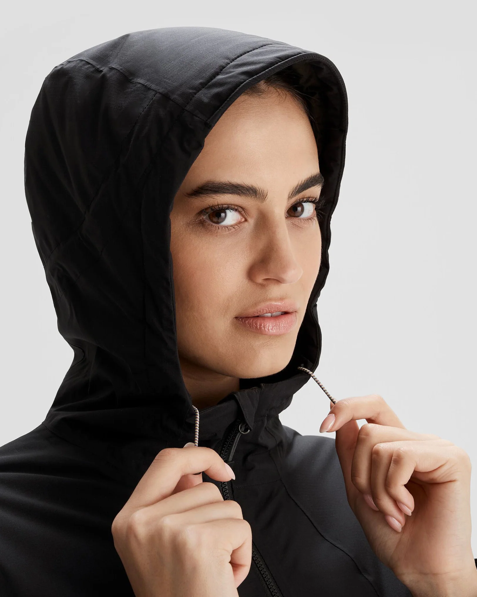 Women's Trailhead 2L Insulated Rain Jacket - Black Stingray - Image 5