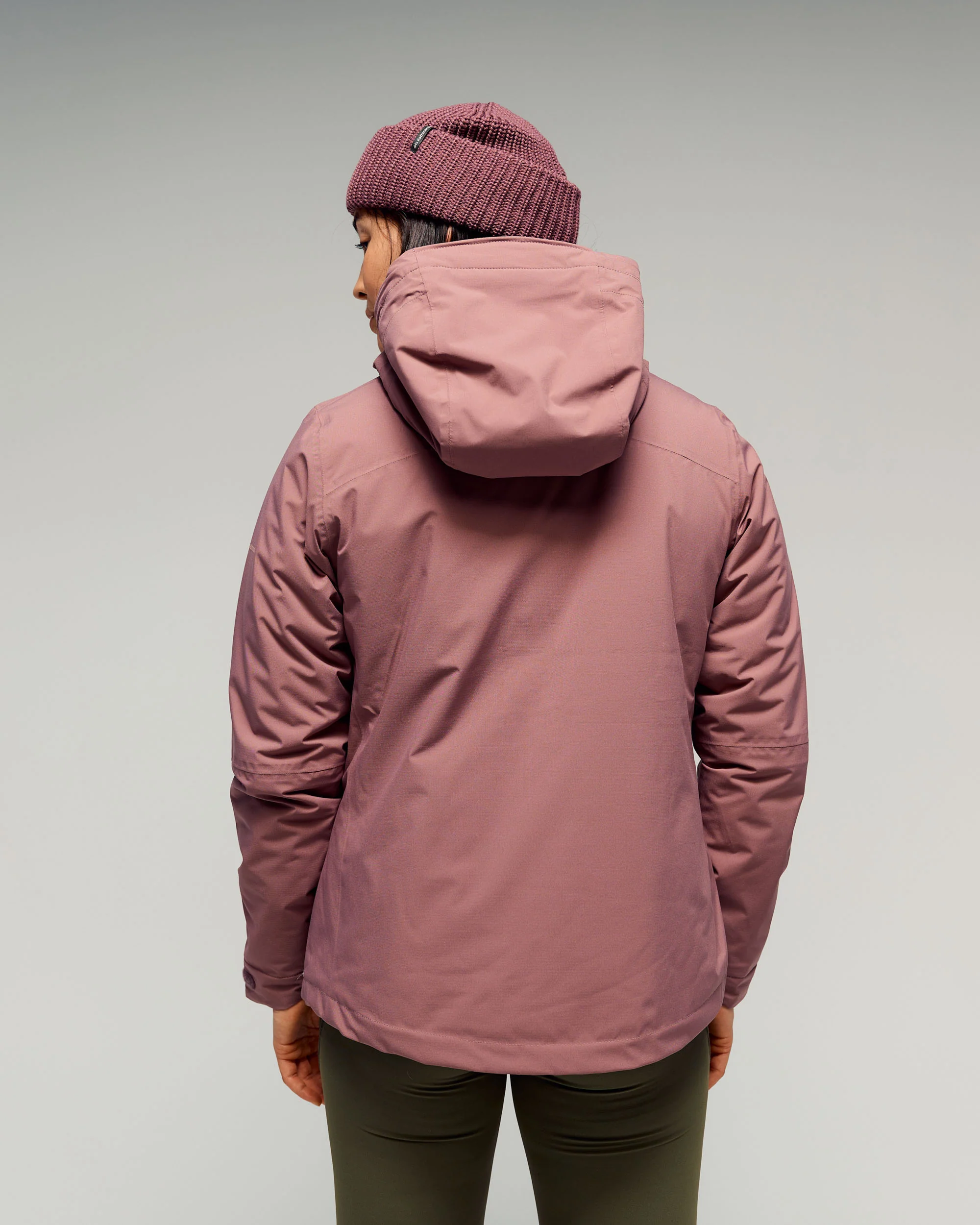 Women's Trailhead 2L novaLOFT Rain Jacket - Dark Thistle - Image 4