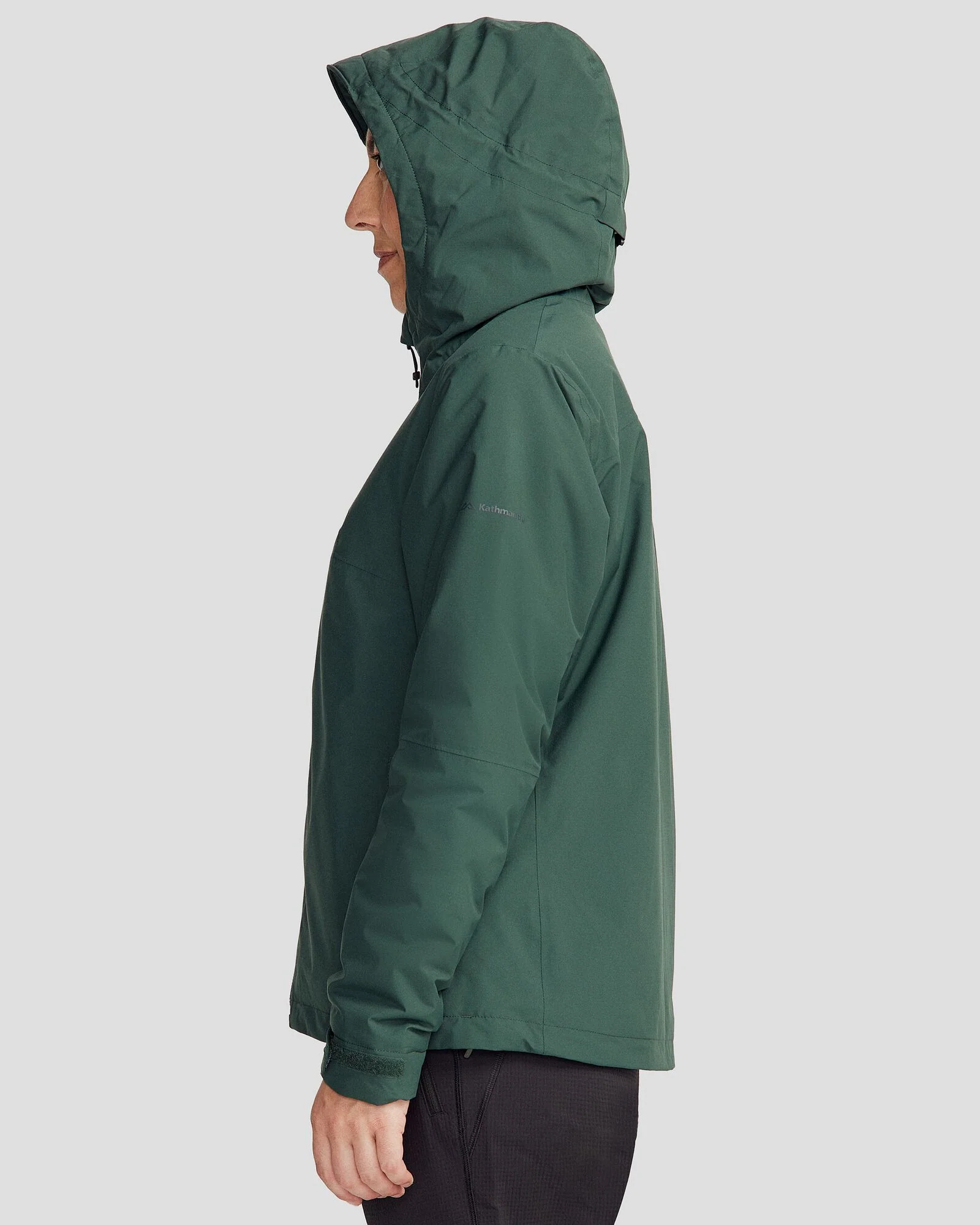 Women's Trailhead 2L novaLOFT Rain Jacket - Deep Forest - Image 4
