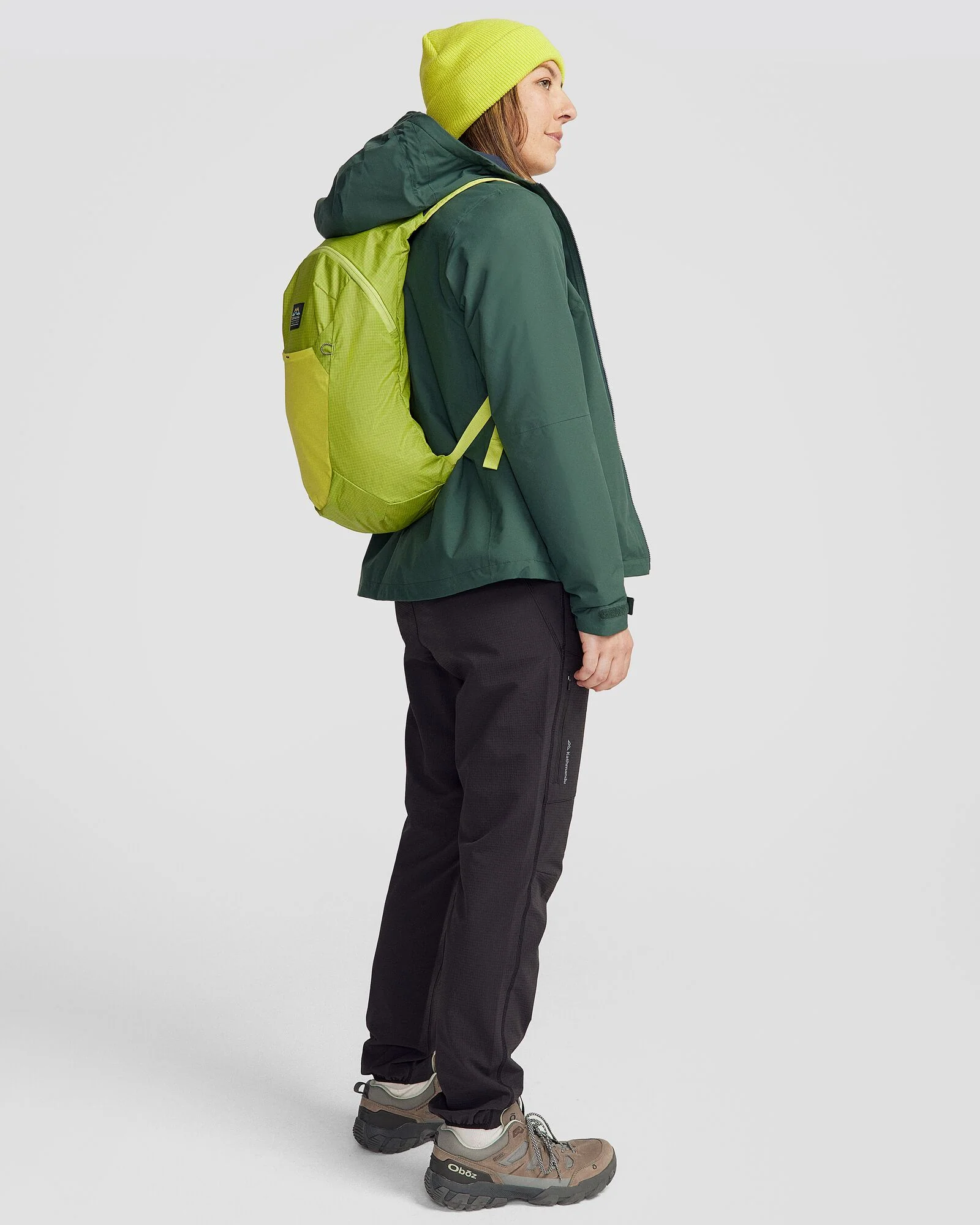 Women's Trailhead 2L novaLOFT Rain Jacket - Deep Forest - Image 5