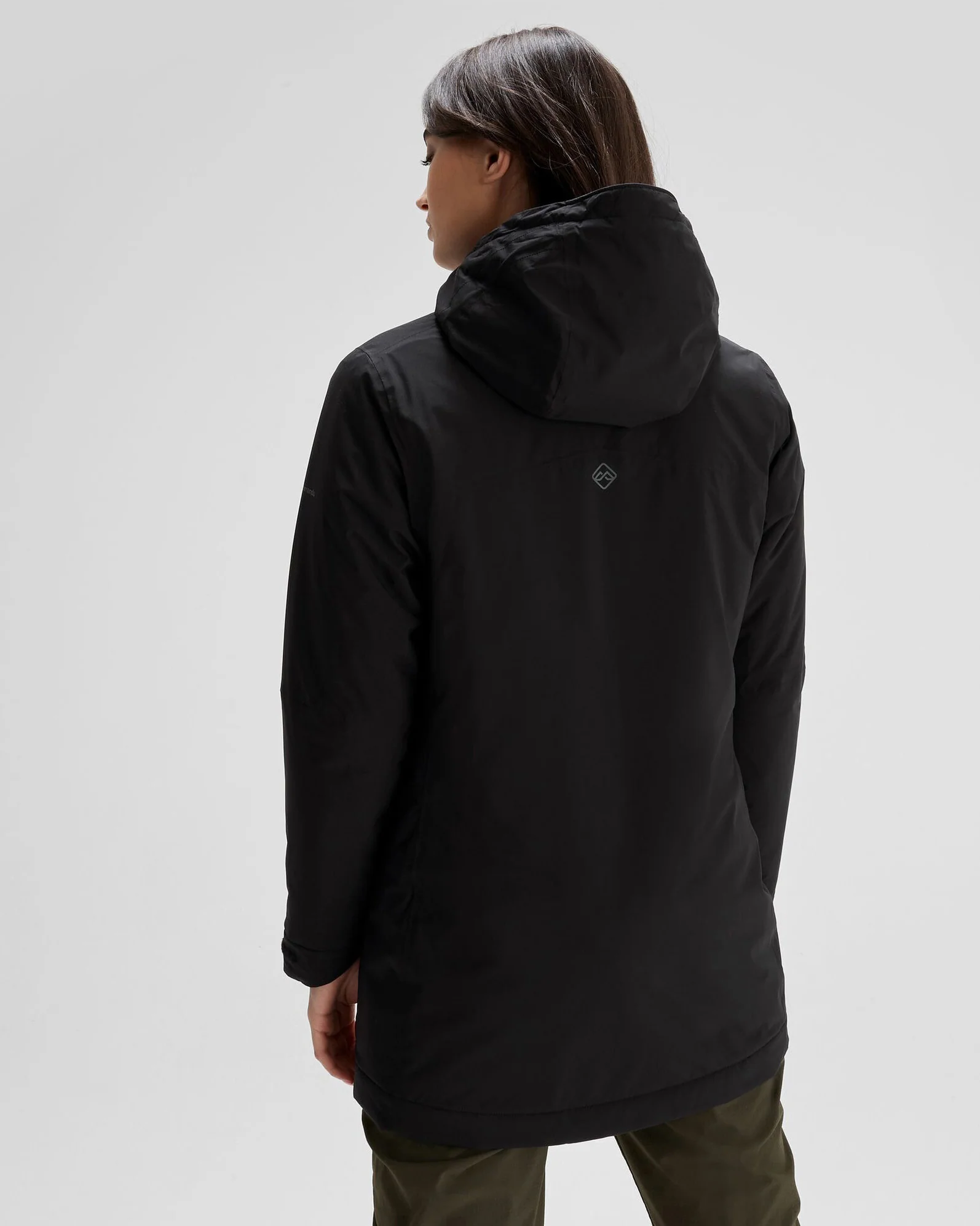 Women's Trailhead 2L Insulated Rain Parka - Black Stingray - Image 4