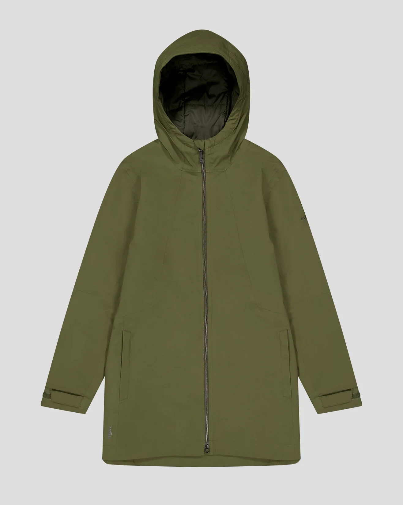 Women's Trailhead 2L novaLOFT Rain Parka - Light Moss - Image 6
