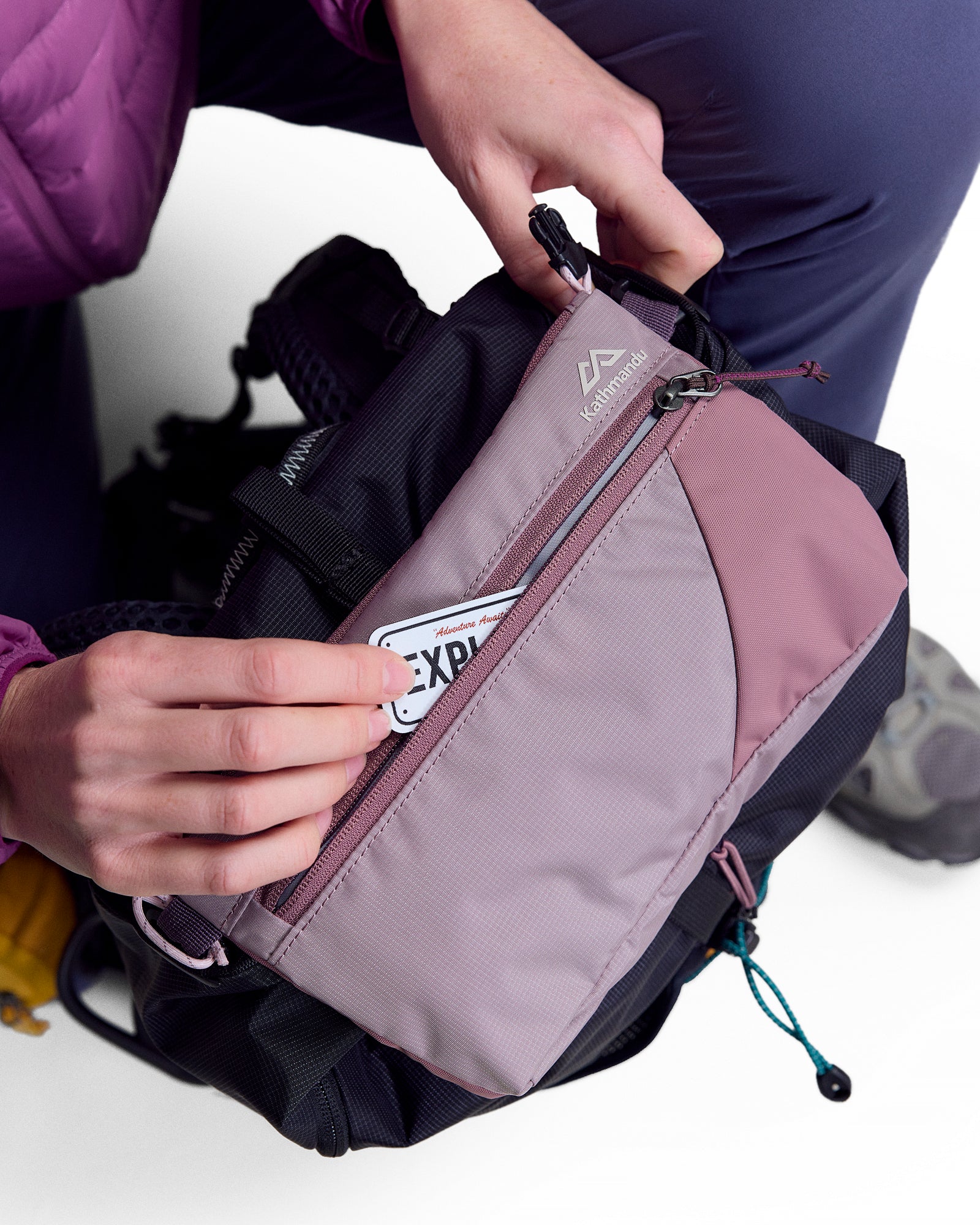 Trailhead Accessory Bag - Thistle/Berry - Image 6