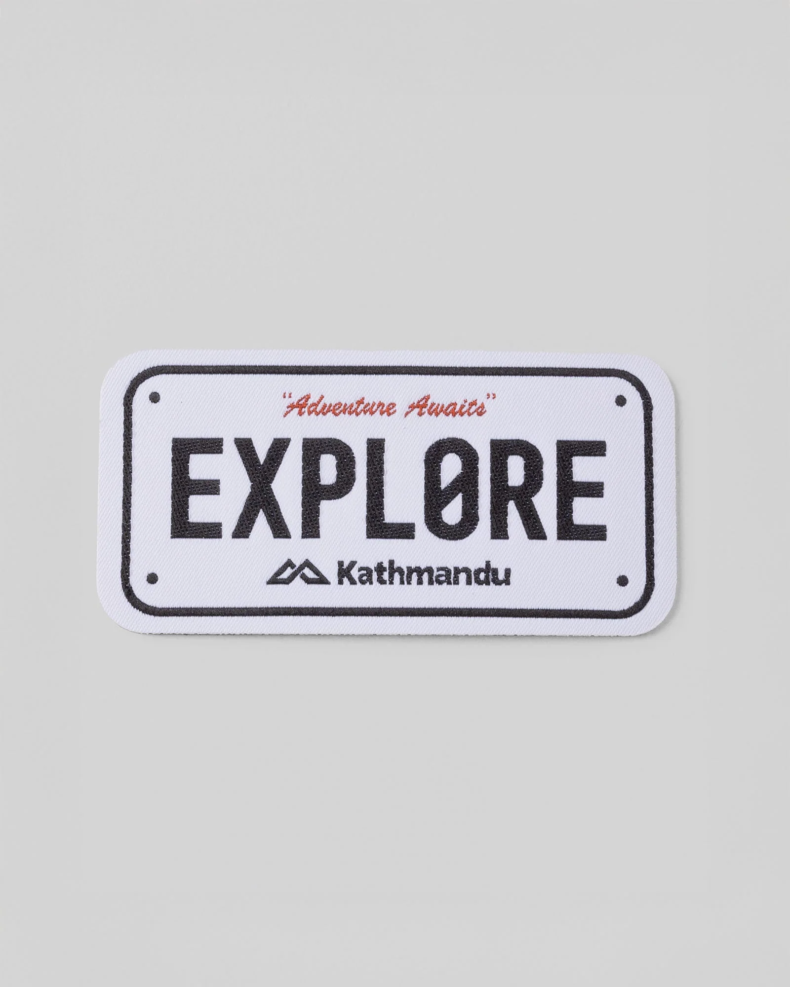 Trailhead Badge - Expression  -  EXPLORE Number Plate - Image 2