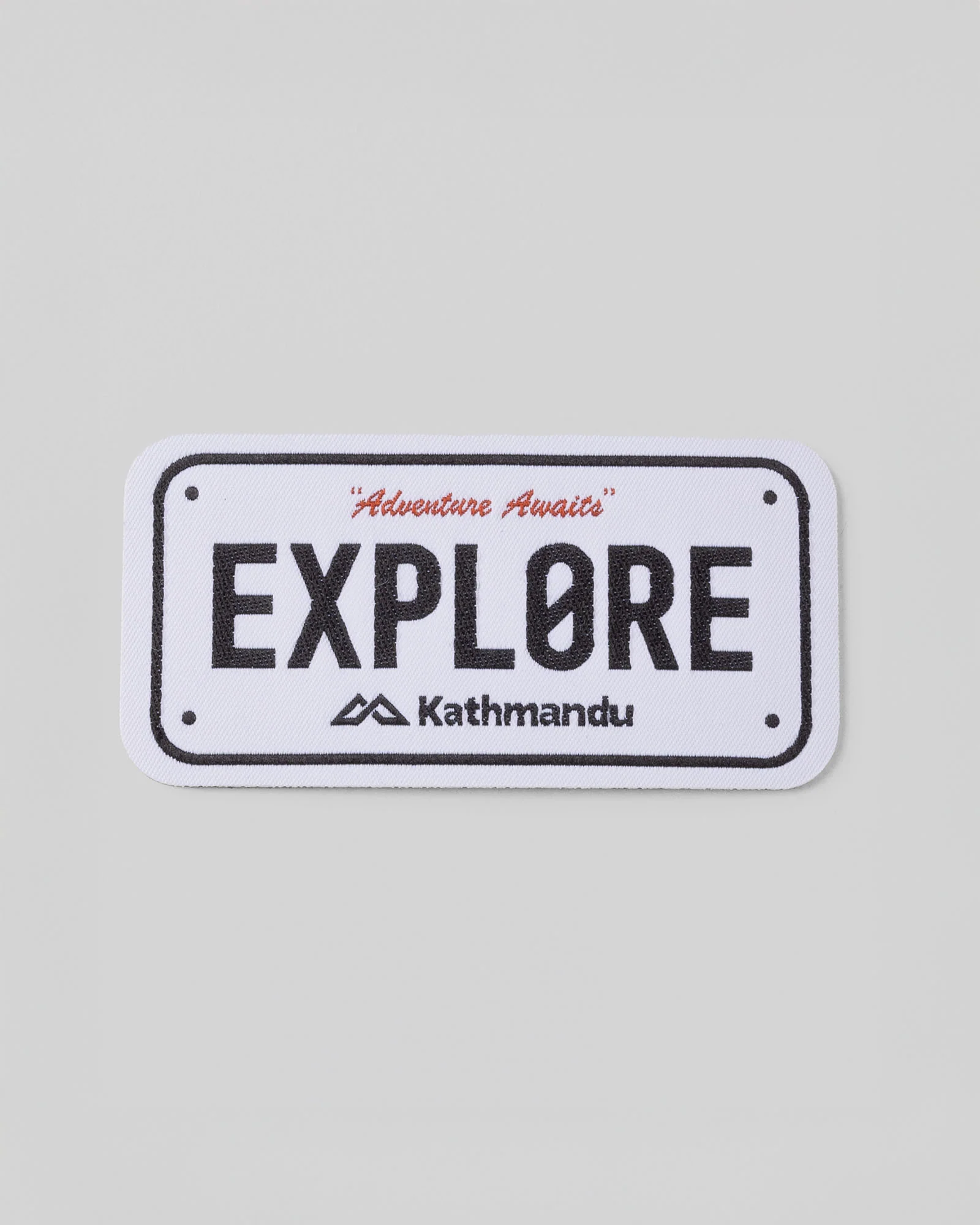 Trailhead Badge - Expression  -  EXPLORE Number Plate - Image 3