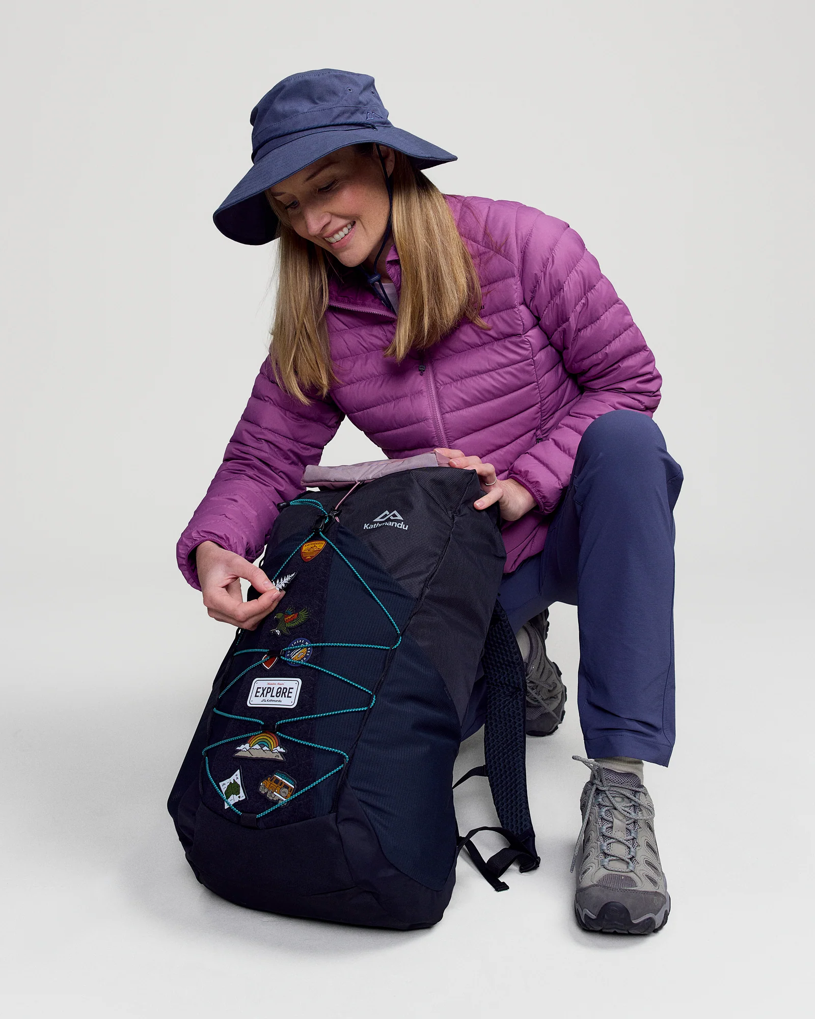 The Trailhead Pack - Customisable 35L - Black - Image 4