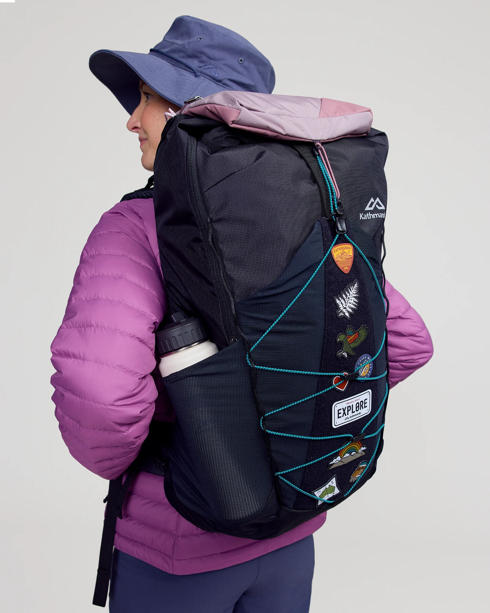 The Trailhead Pack - Customisable 35L - Black - Image 5