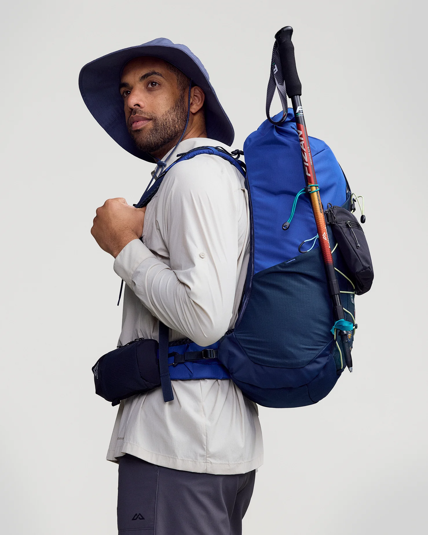 The Trailhead Pack - Customisable 35L - Bright Navy/Pure Navy - Image 10