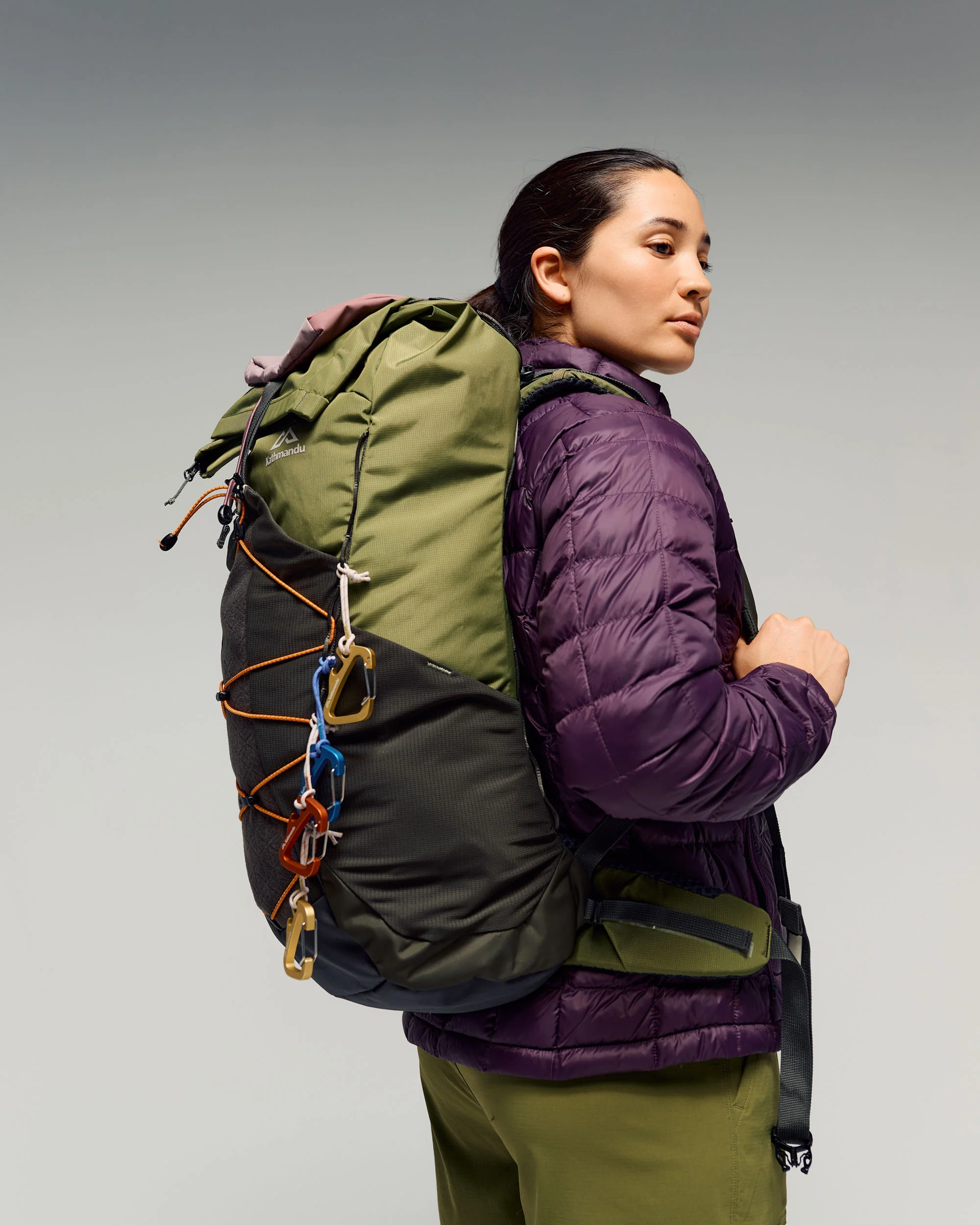 The Trailhead Pack - Customisable 35L -  Dark Fern - Image 3
