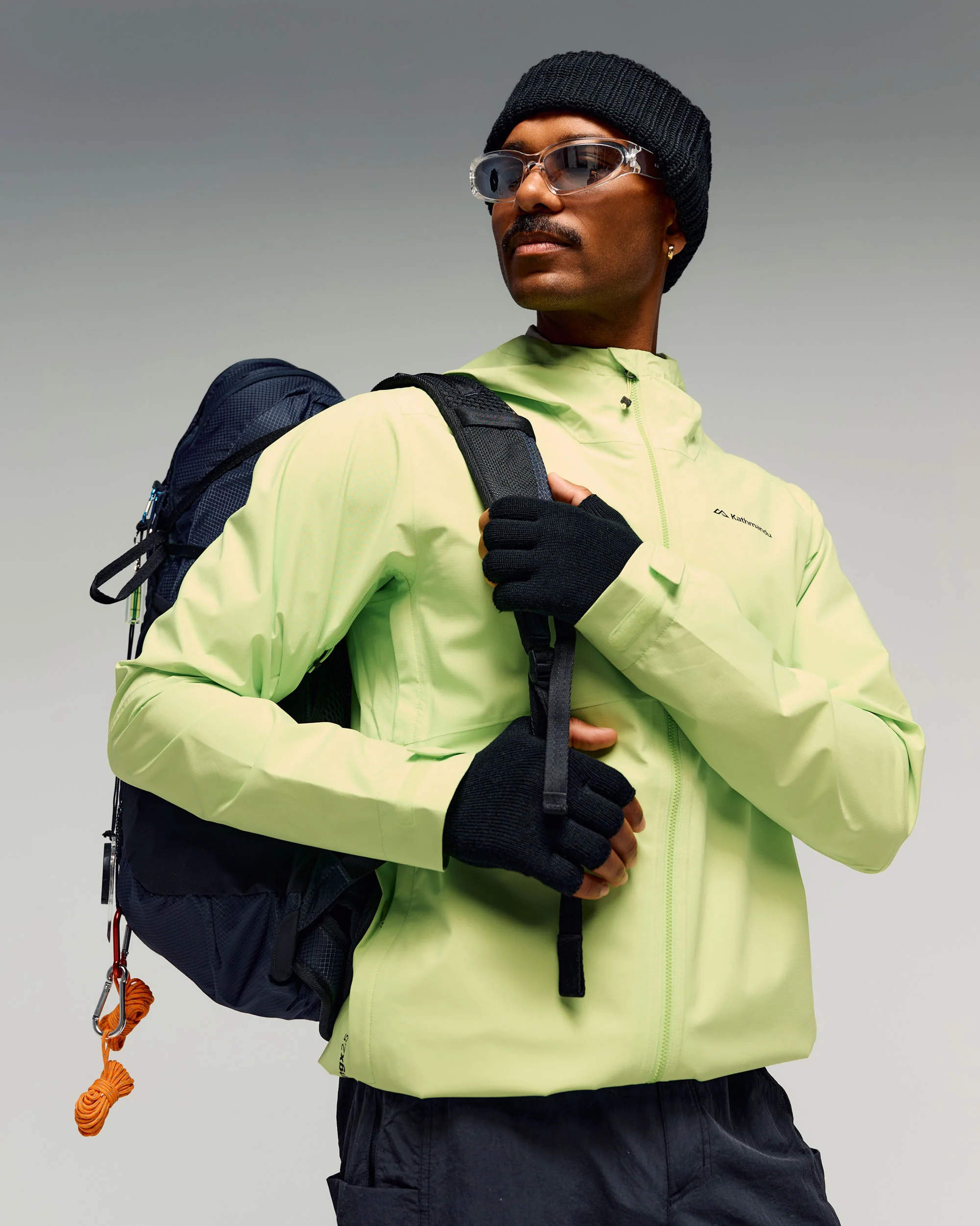 Men's Trailhead Stretch 2.5-layer Rain Jacket - Aurora - Image 2
