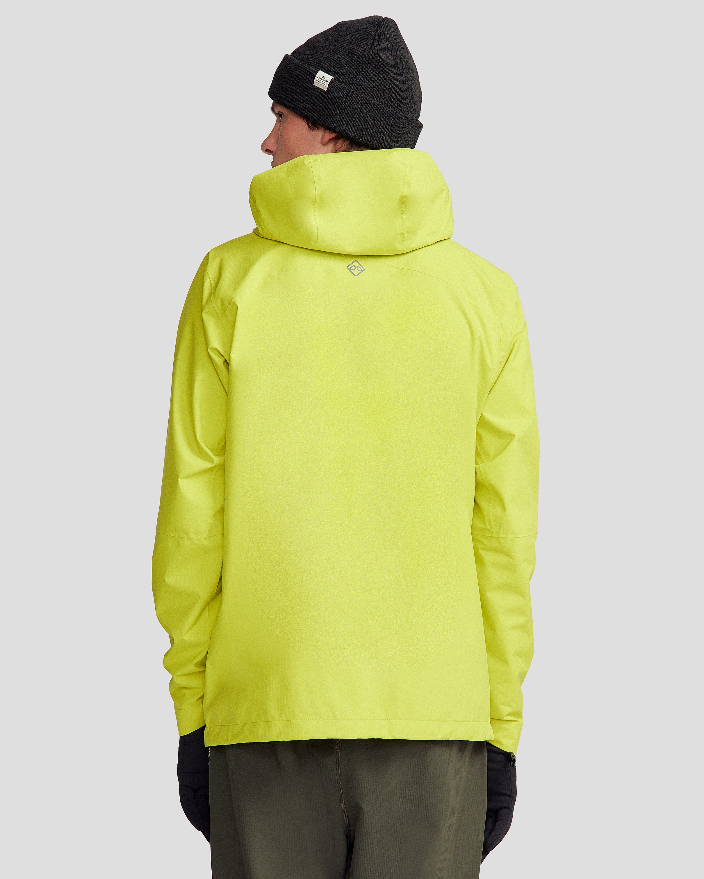 Men's Trailhead Stretch 2.5L Rain Jacket - Bright Moss - Image 4