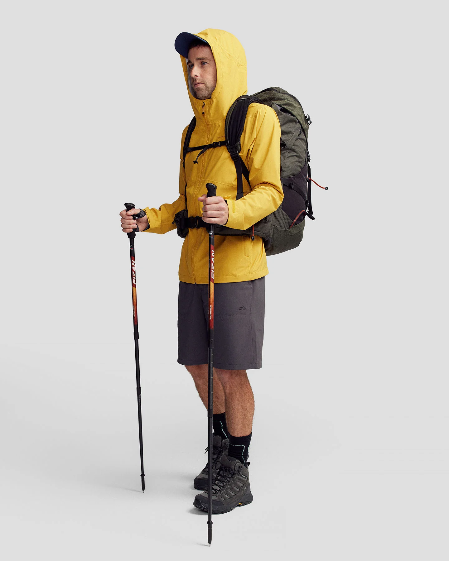 Men's Trailhead Stretch 2.5L Rain Jacket - Golden - Image 2