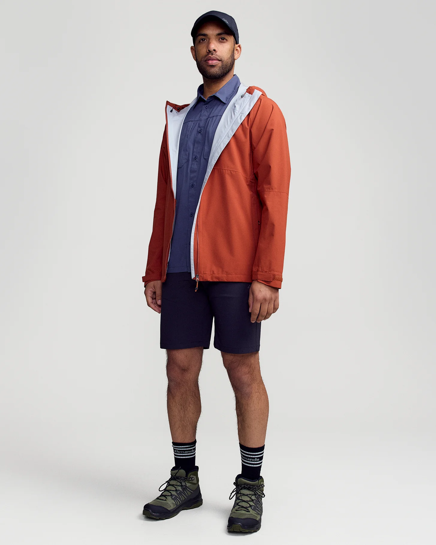 Men's Trailhead Stretch 2.5L Rain Jacket - Redwood - Image 2
