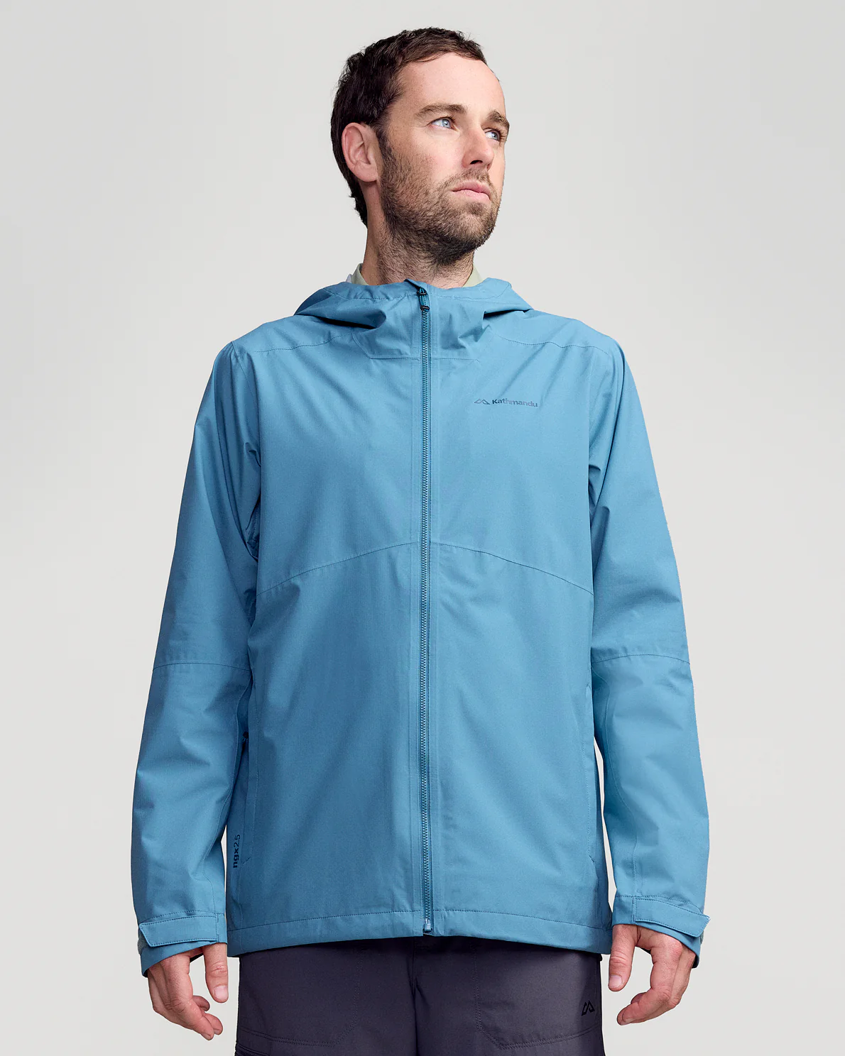 Trailhead Stretch 2.5L Mns Rain Jacket - Washed Blue