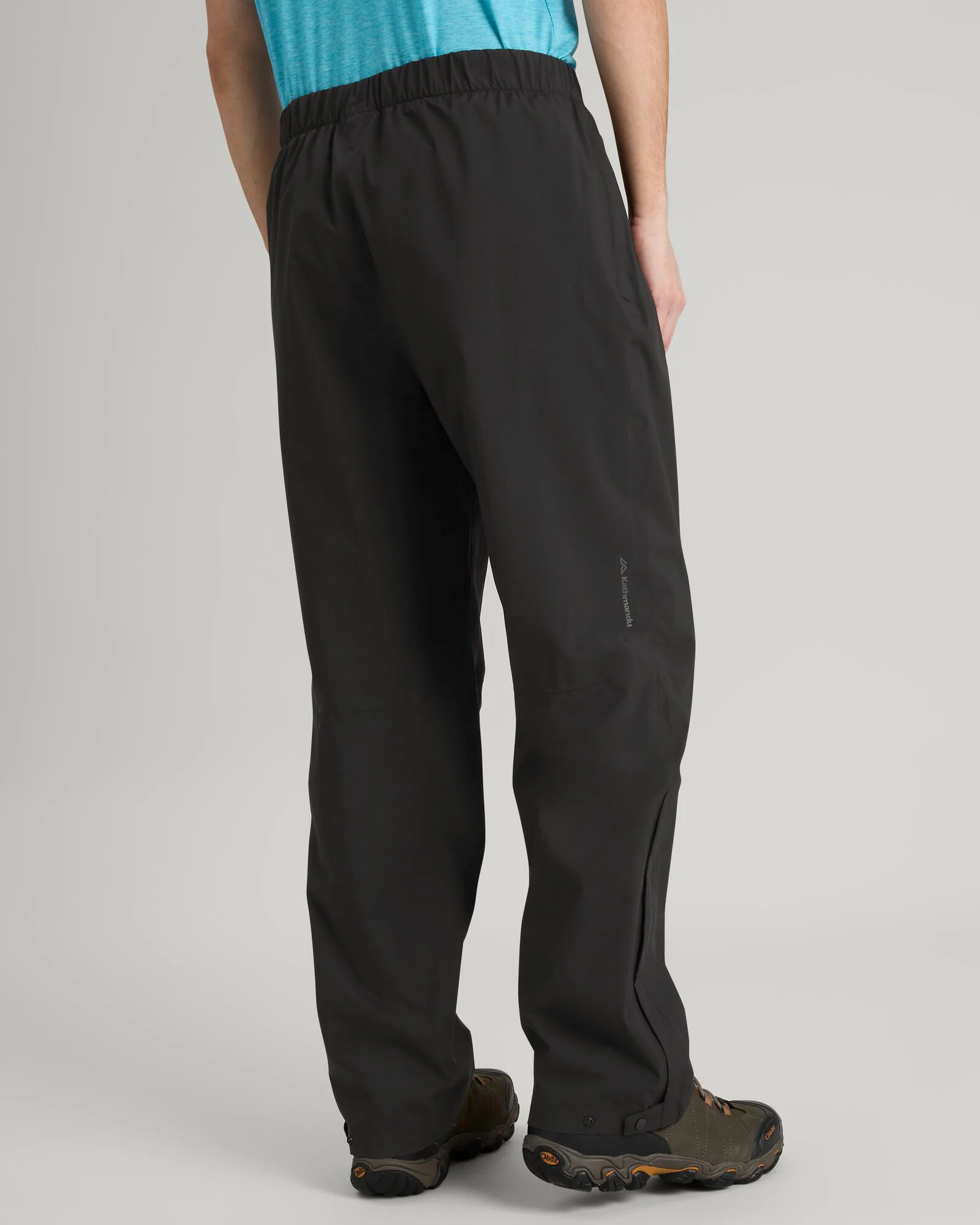 Men's Trailhead Stretch 2.5-layer Rain Pants - Black Stingray - Image 4