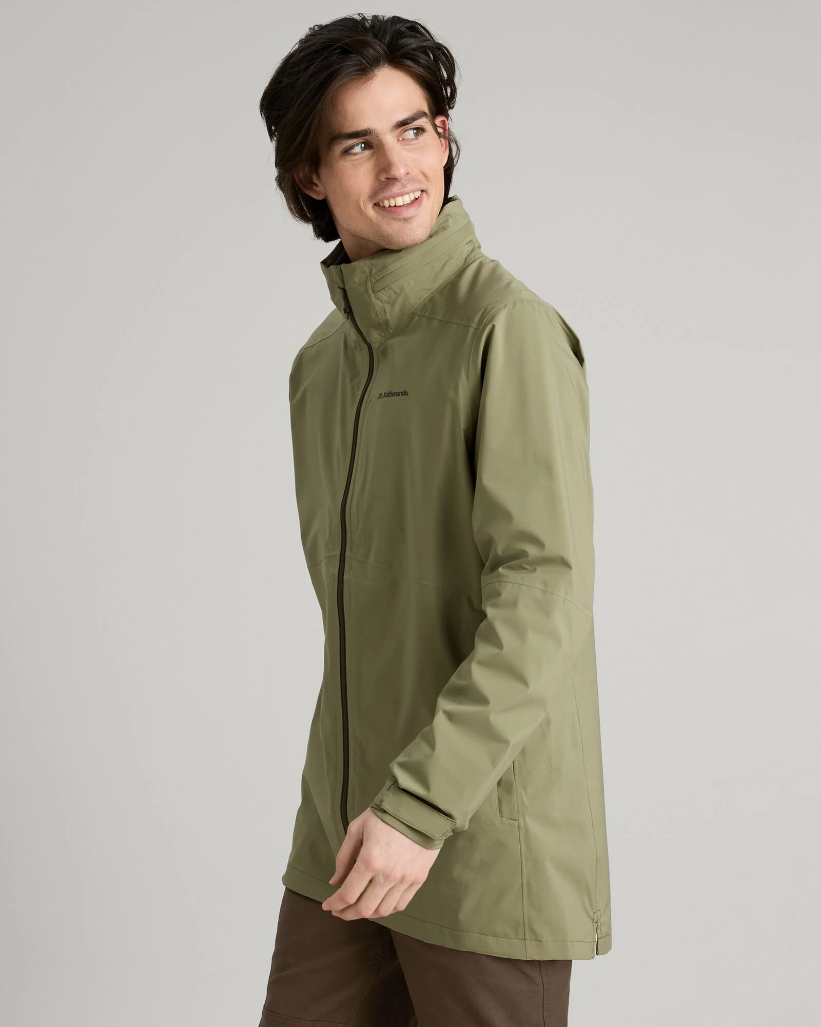 Men's Trailhead Stretch 2.5-layer Rain Parka - Beech - Image 3