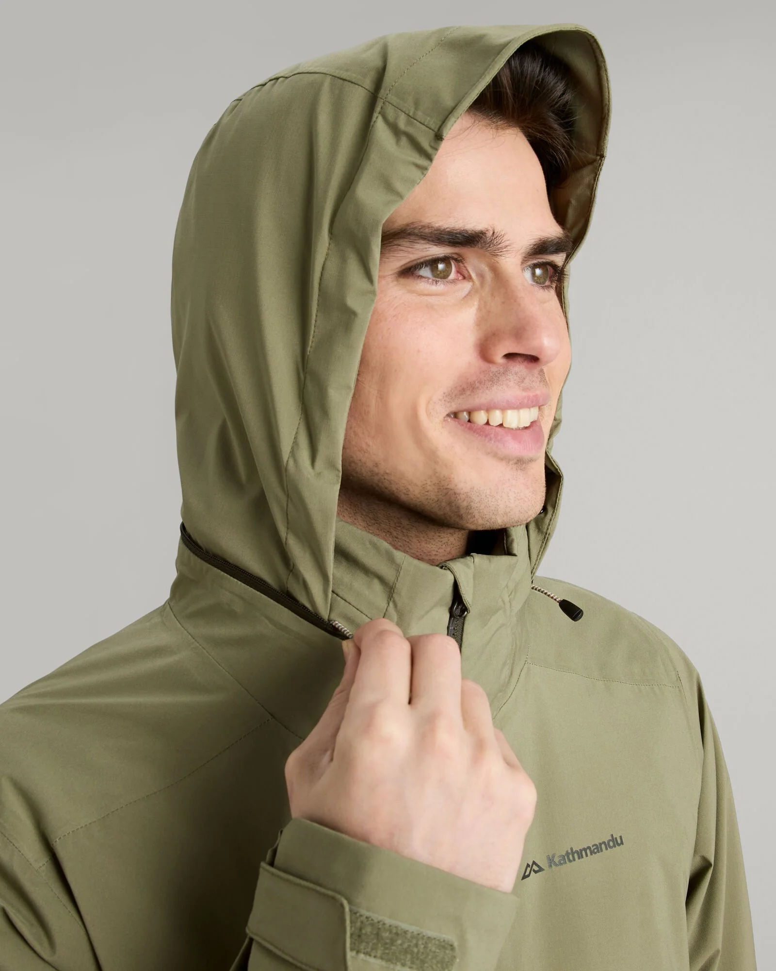 Men's Trailhead Stretch 2.5-layer Rain Parka - Beech - Image 7