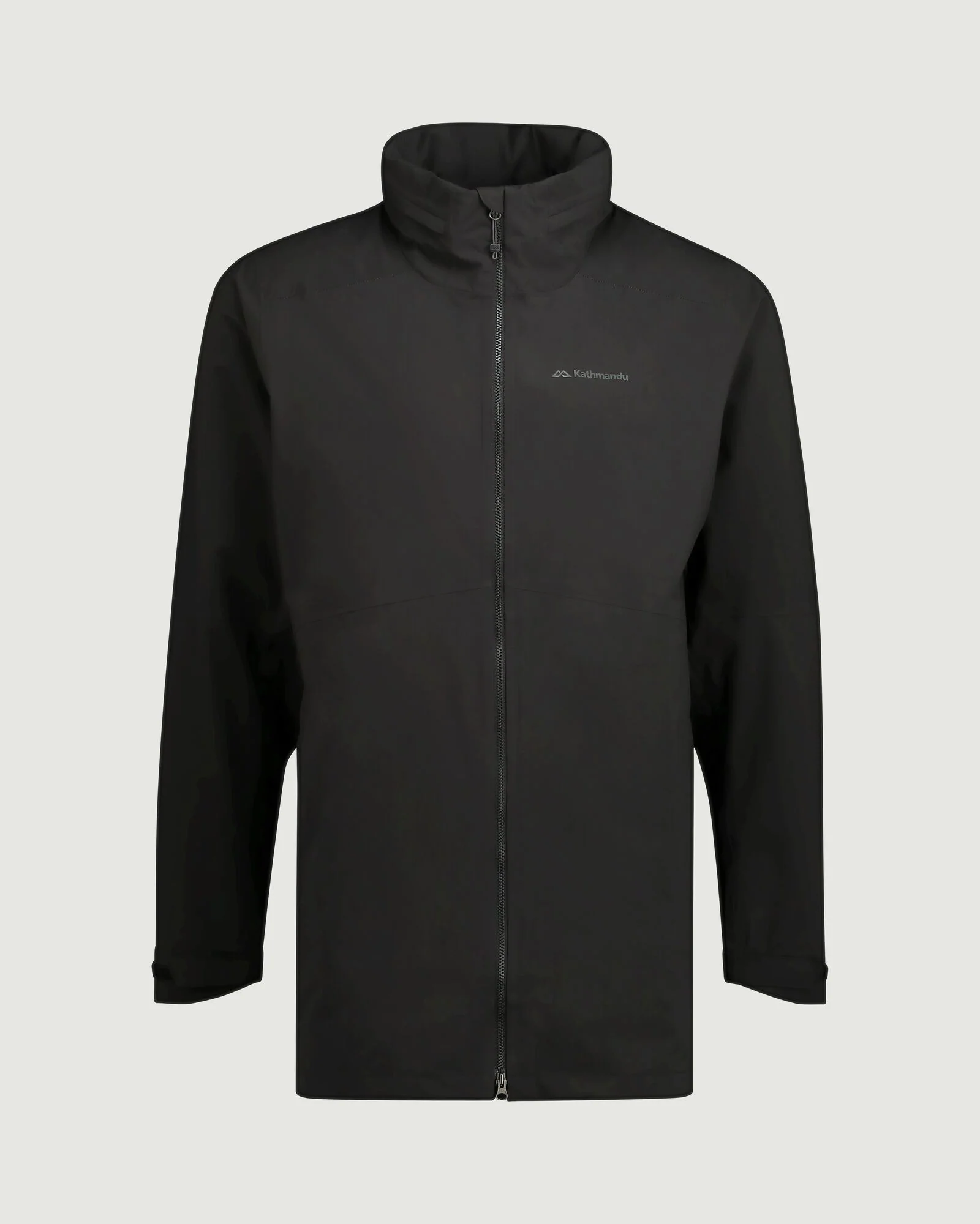 Men's Trailhead Stretch 2.5-layer Rain Parka - Black Stingray - Image 8