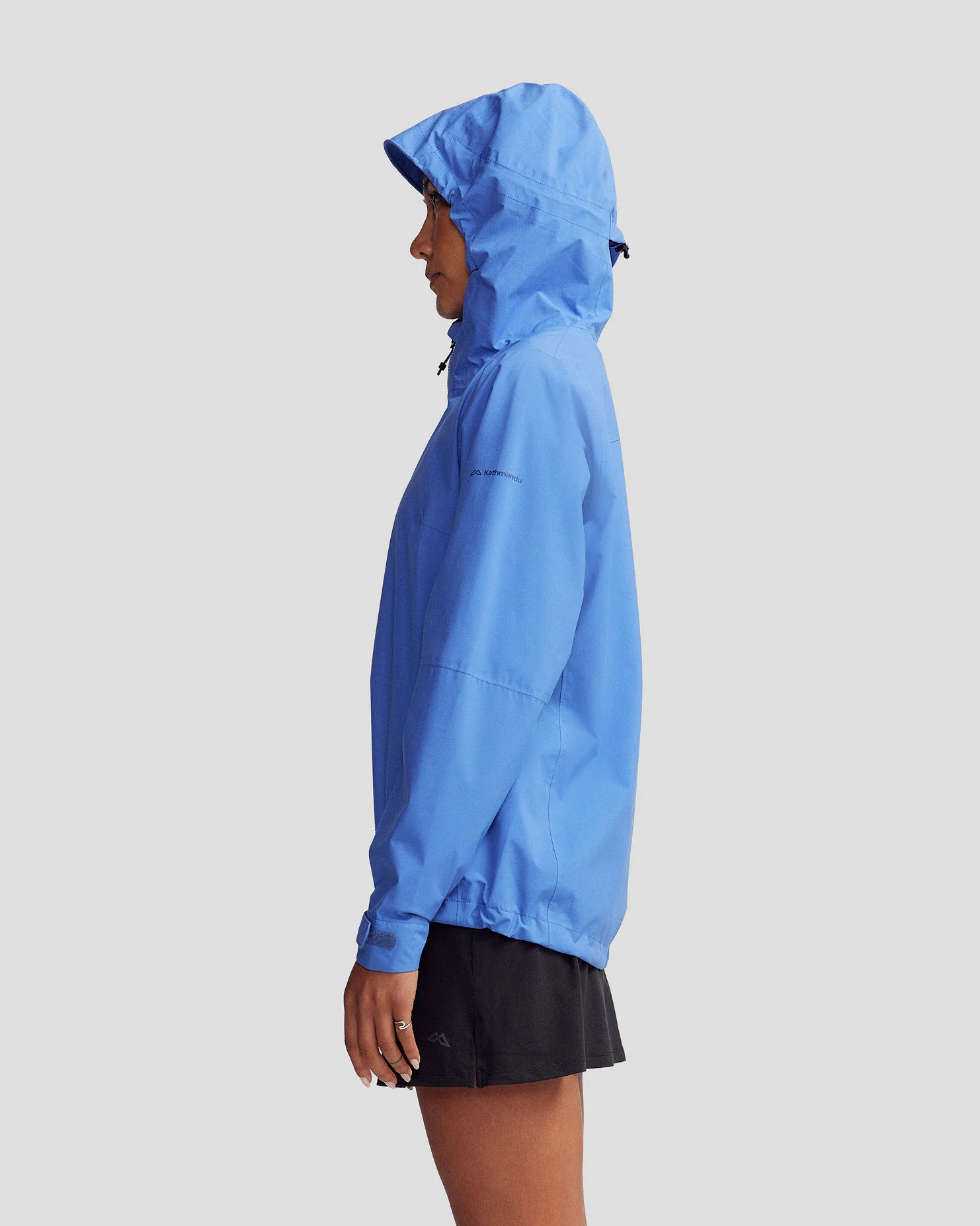 Women's Trailhead Stretch 2.5L Rain Jacket - Dark Peri - Image 6