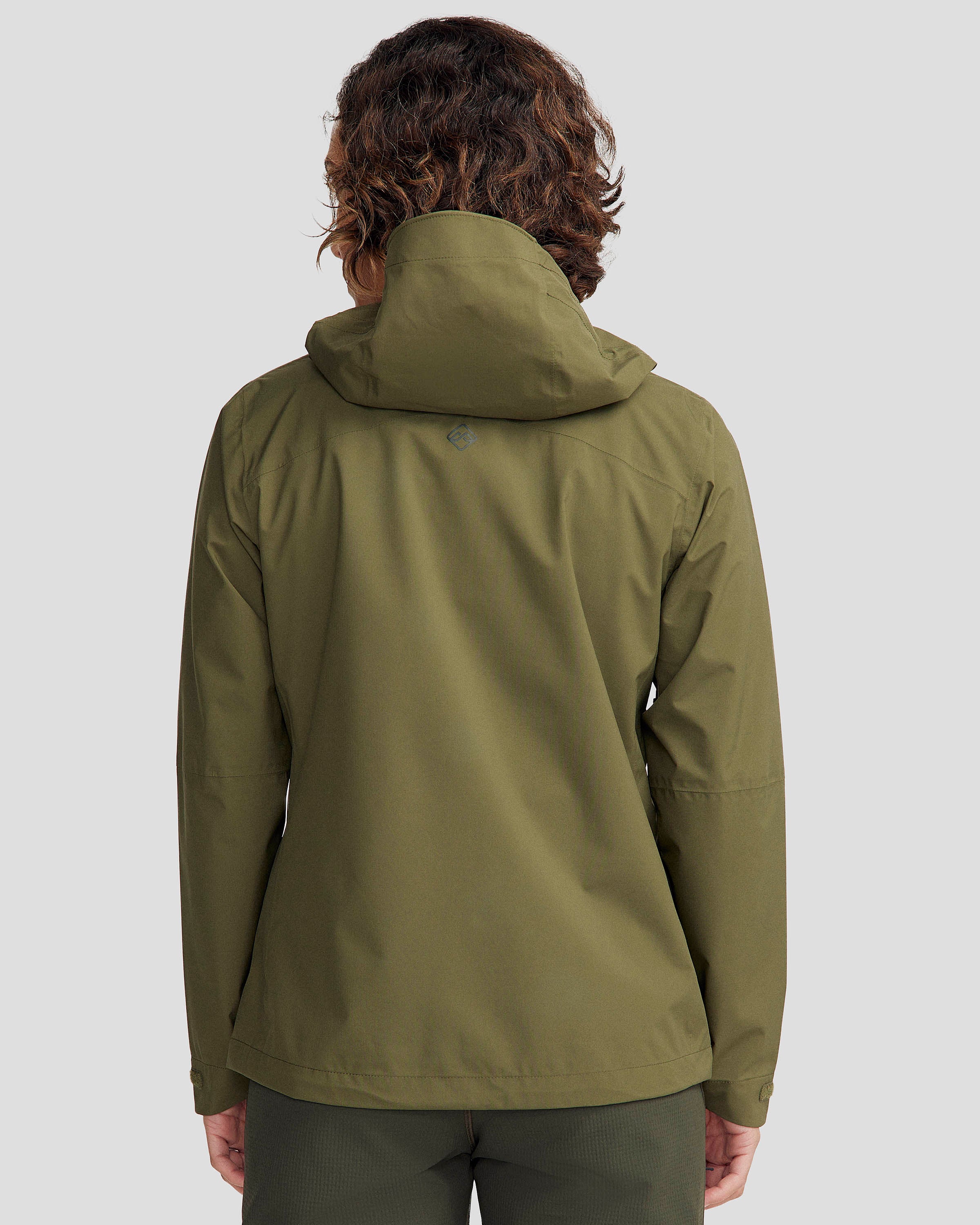 Women's Trailhead Stretch 2.5-layer Rain Jacket - Light Moss - Image 4