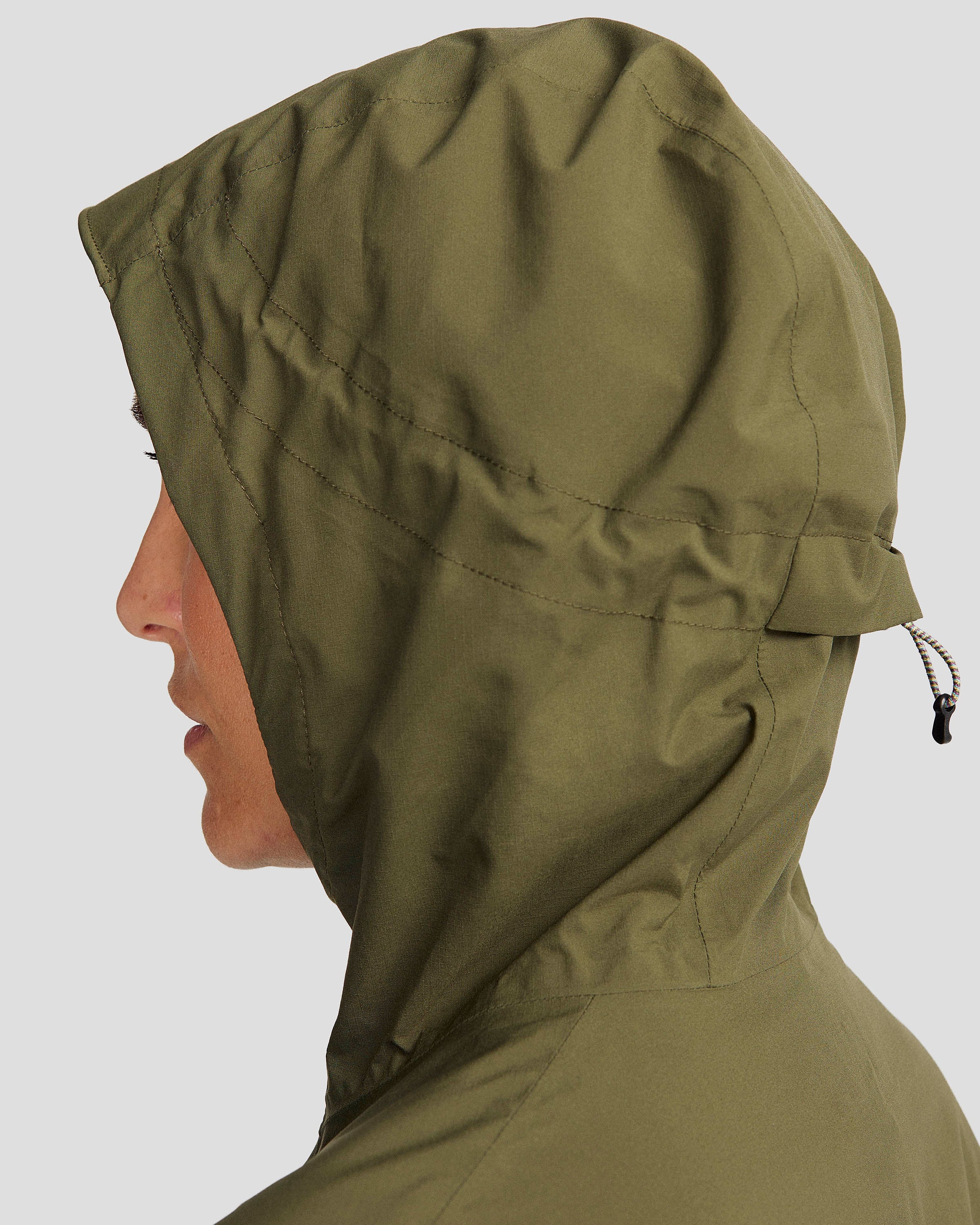 Women's Trailhead Stretch 2.5-layer Rain Jacket - Light Moss - Image 5