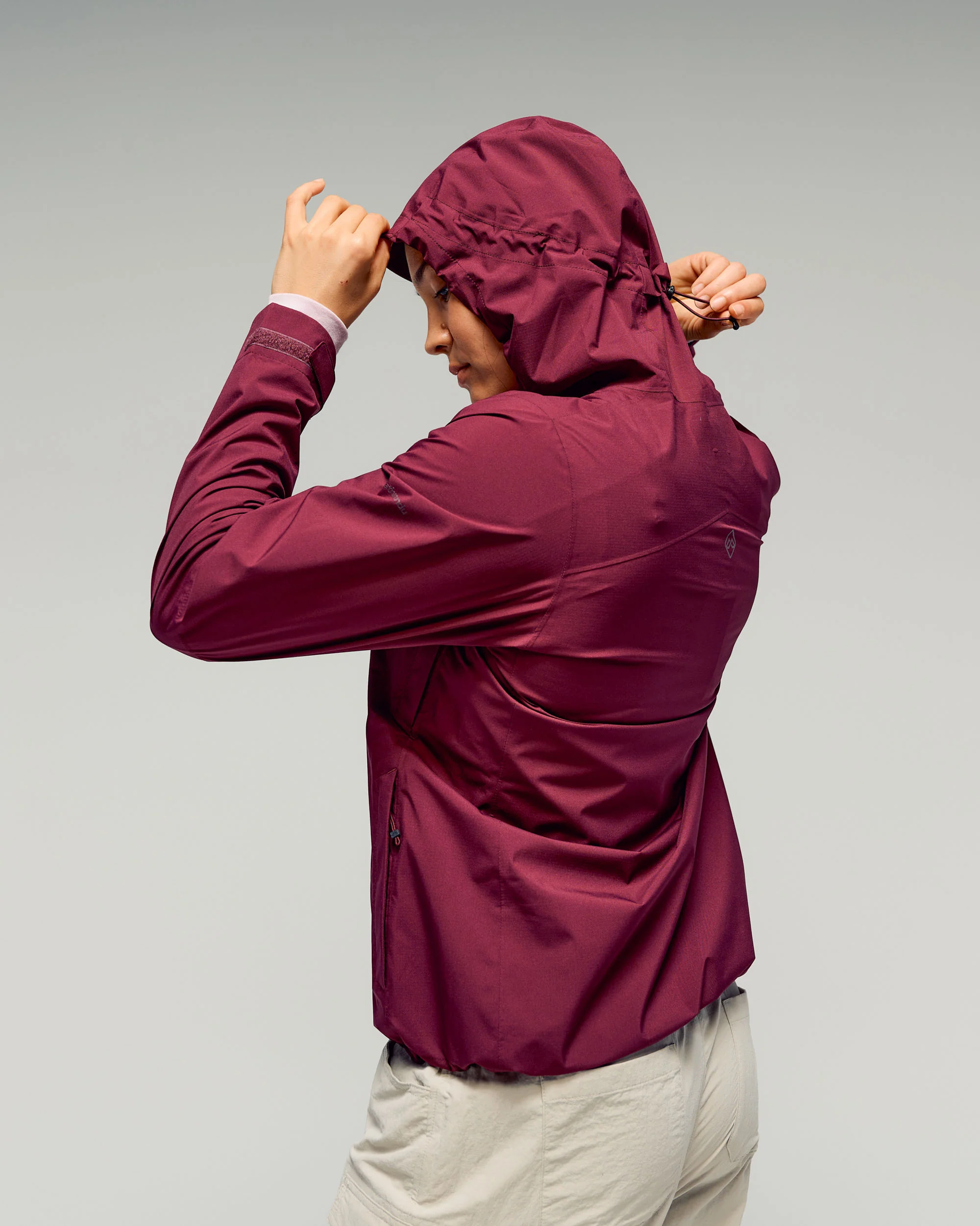 Women's Trailhead Stretch 2.5L Rain Jacket - Mulberry - Image 2