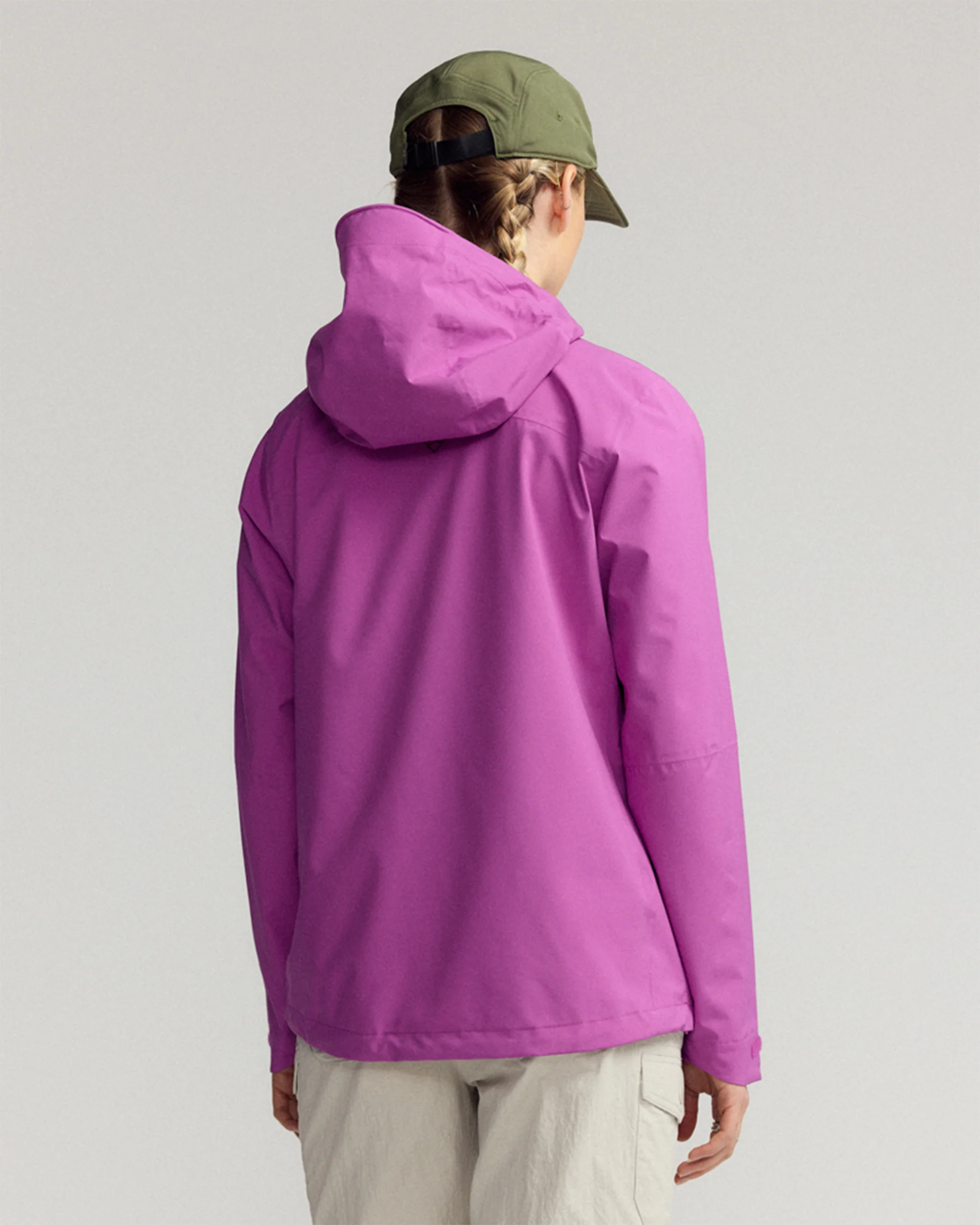 Women's Trailhead Stretch 2.5-layer Rain Jacket - Vivid Purple - Image 2