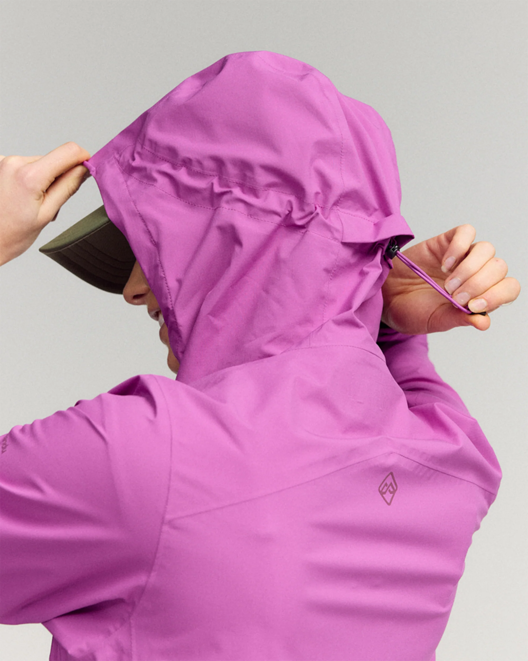Women's Trailhead Stretch 2.5-layer Rain Jacket - Vivid Purple - Image 3