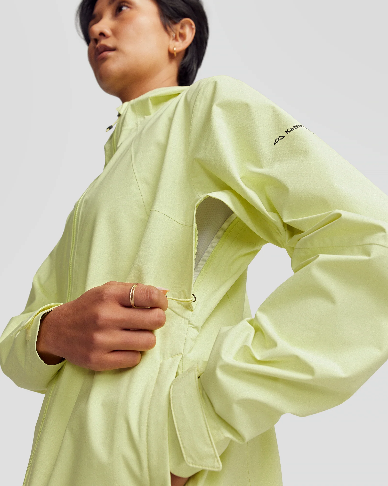 Trailhead Stretch 2.5L Wmns Rain Jacket - Zing - Image 5