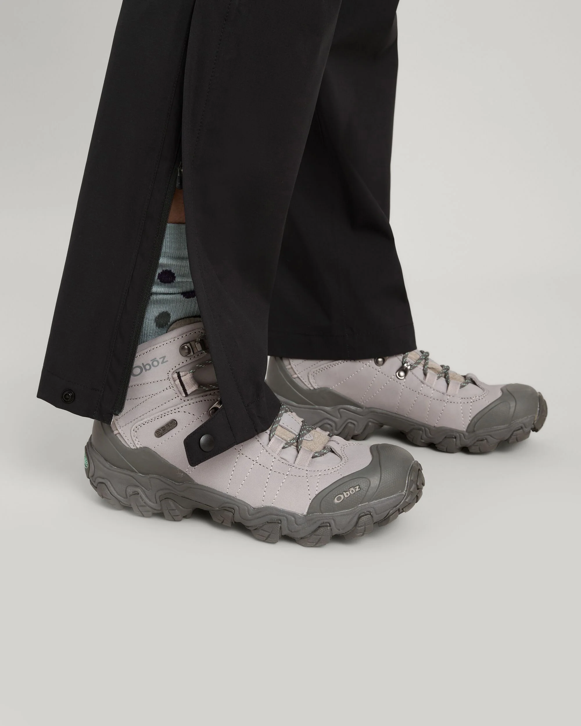 Women's Trailhead Stretch 2.5-layer Rain Pants - Black Stingray - Image 7