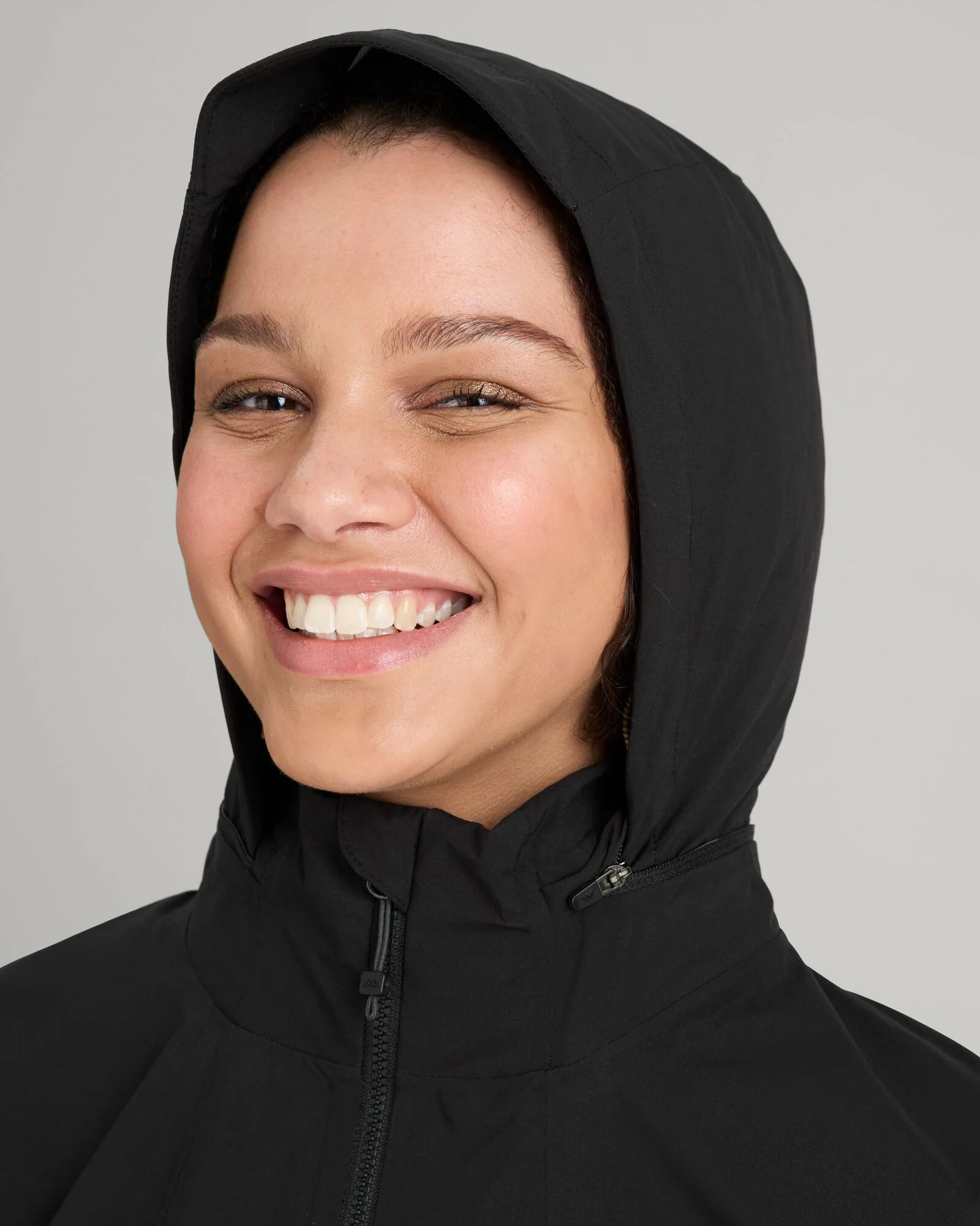 Women's Trailhead Stretch 2.5-layer Rain Parka - Black Stingray - Image 8