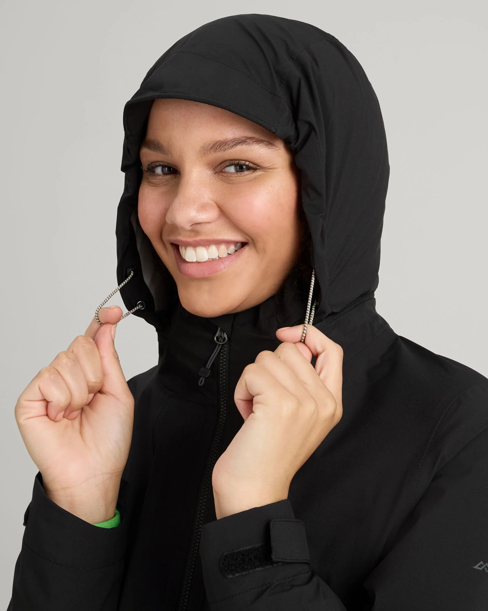 Women's Trailhead Stretch 2.5-layer Rain Parka - Black Stingray - Image 9