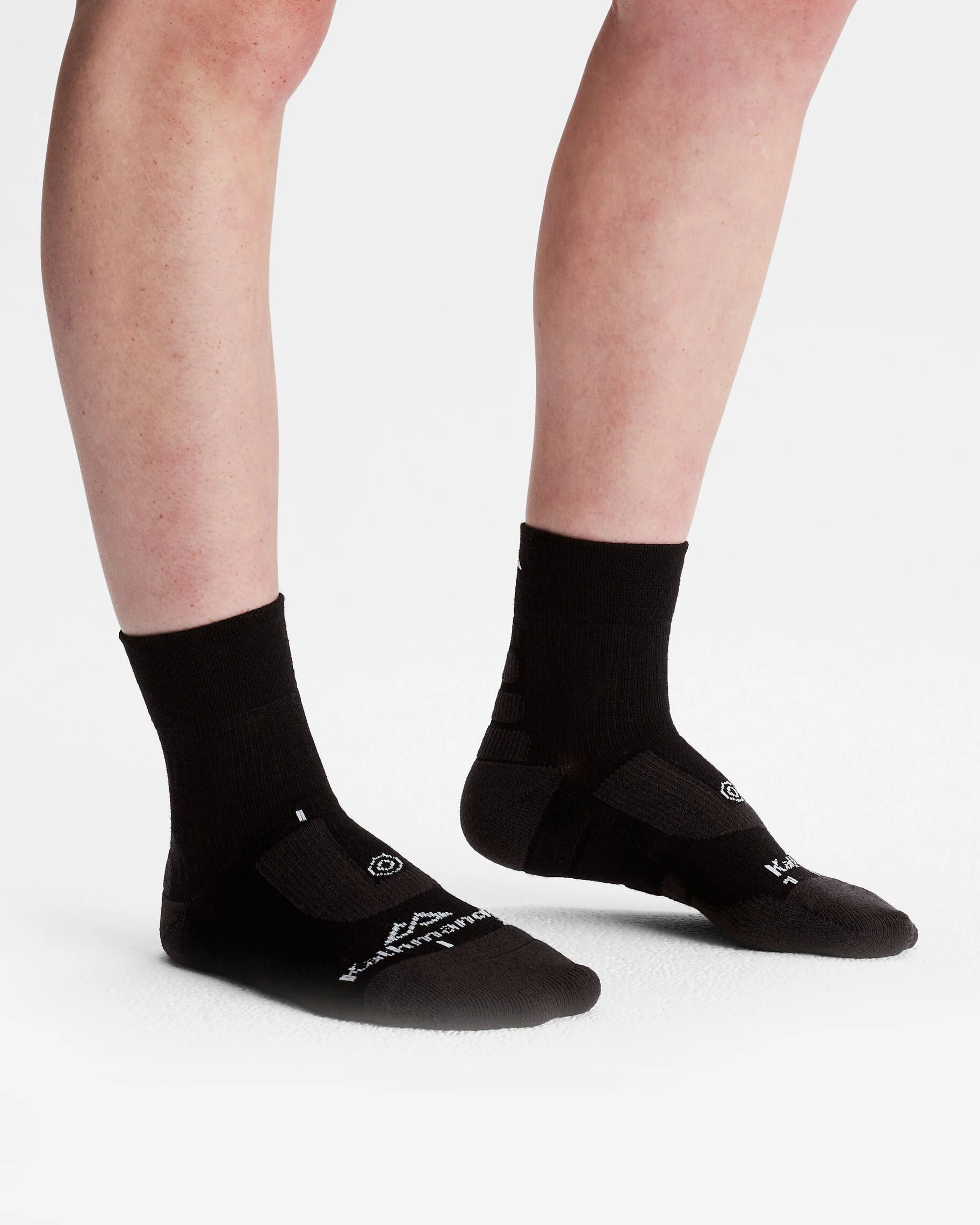 Ultralite Ergonomic Run Socks - Black Stingray - Image 2