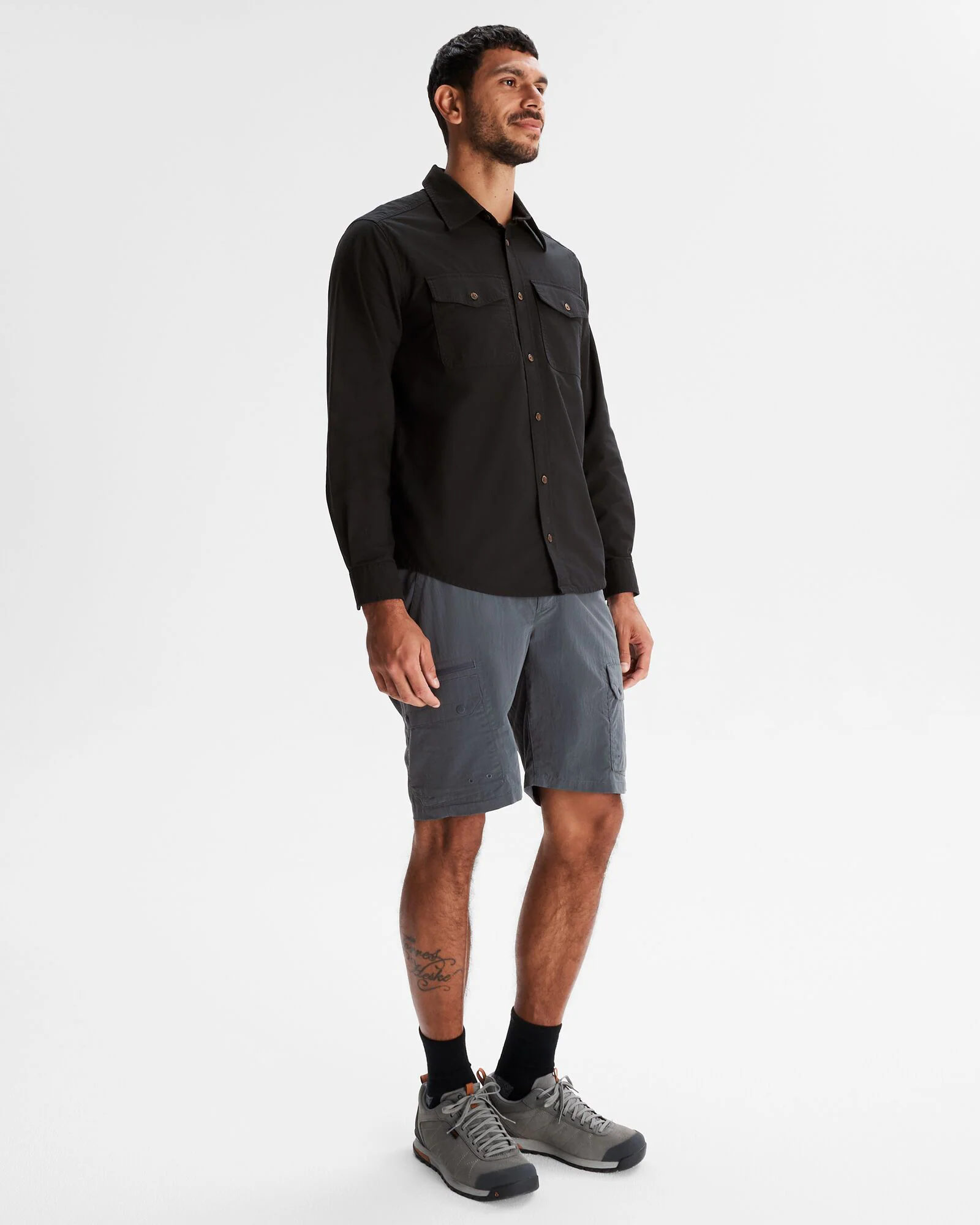 Vander HT Men's Long Sleeve Shirt - Black - Image 2