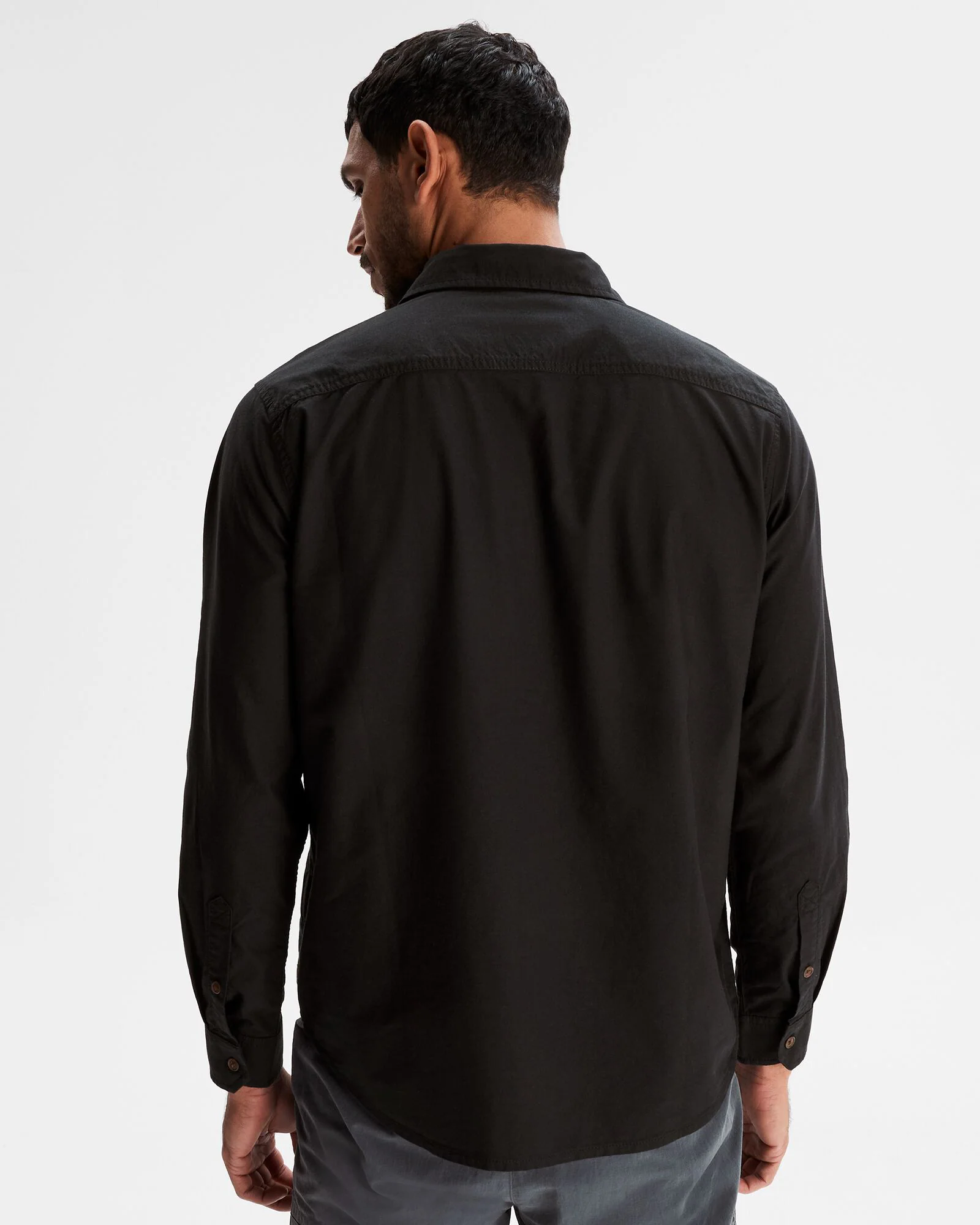 Vander HT Men's Long Sleeve Shirt - Black - Image 4