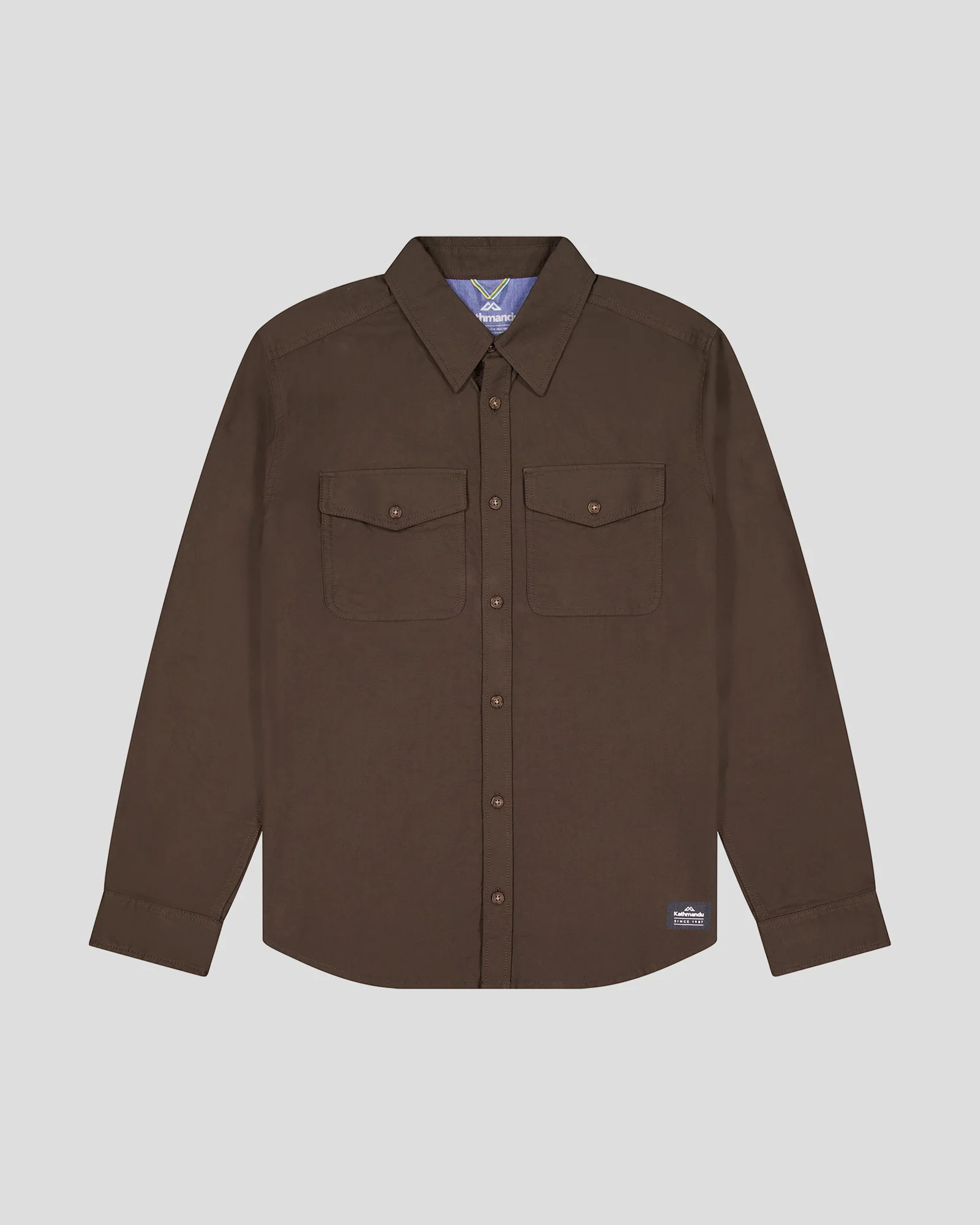 Vander HT Men's Long Sleeve Shirt - Cold Brew - Image 5