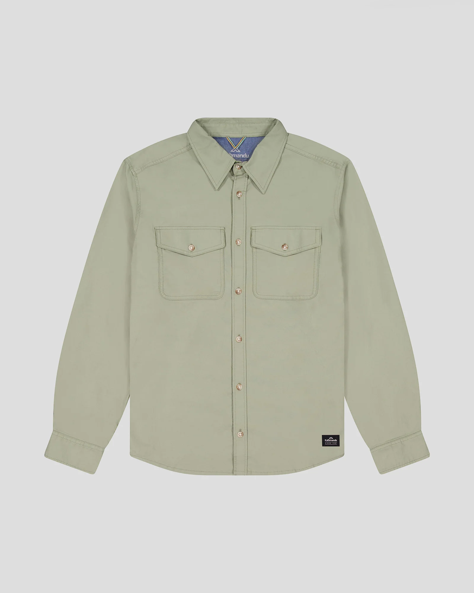 Vander HT Men's Long Sleeve Shirt - Light Beech - Image 5