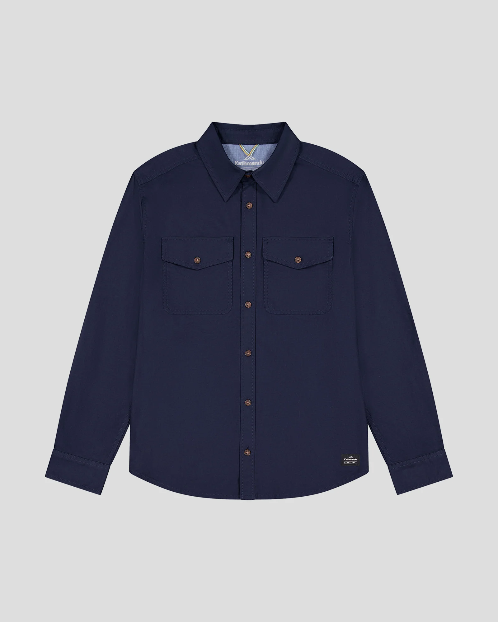 Vander HT Men's Long Sleeve Shirt - Pure Navy - Image 5