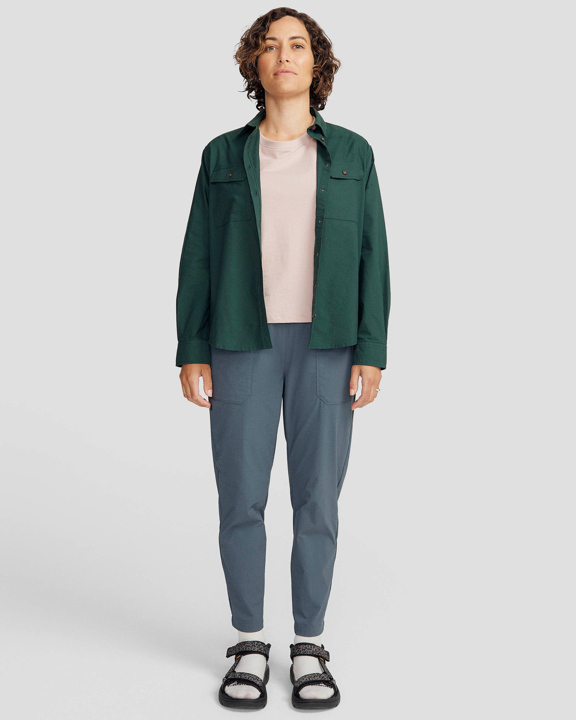 Vander HT Women's Long Sleeve Shirt - Deep Forest - Image 2
