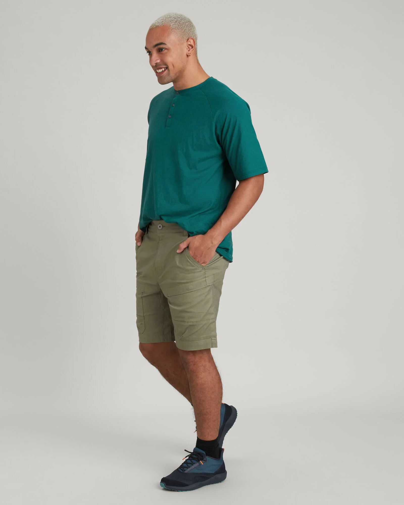 Men's Vander LT Cargo Shorts - Beech - Image 2