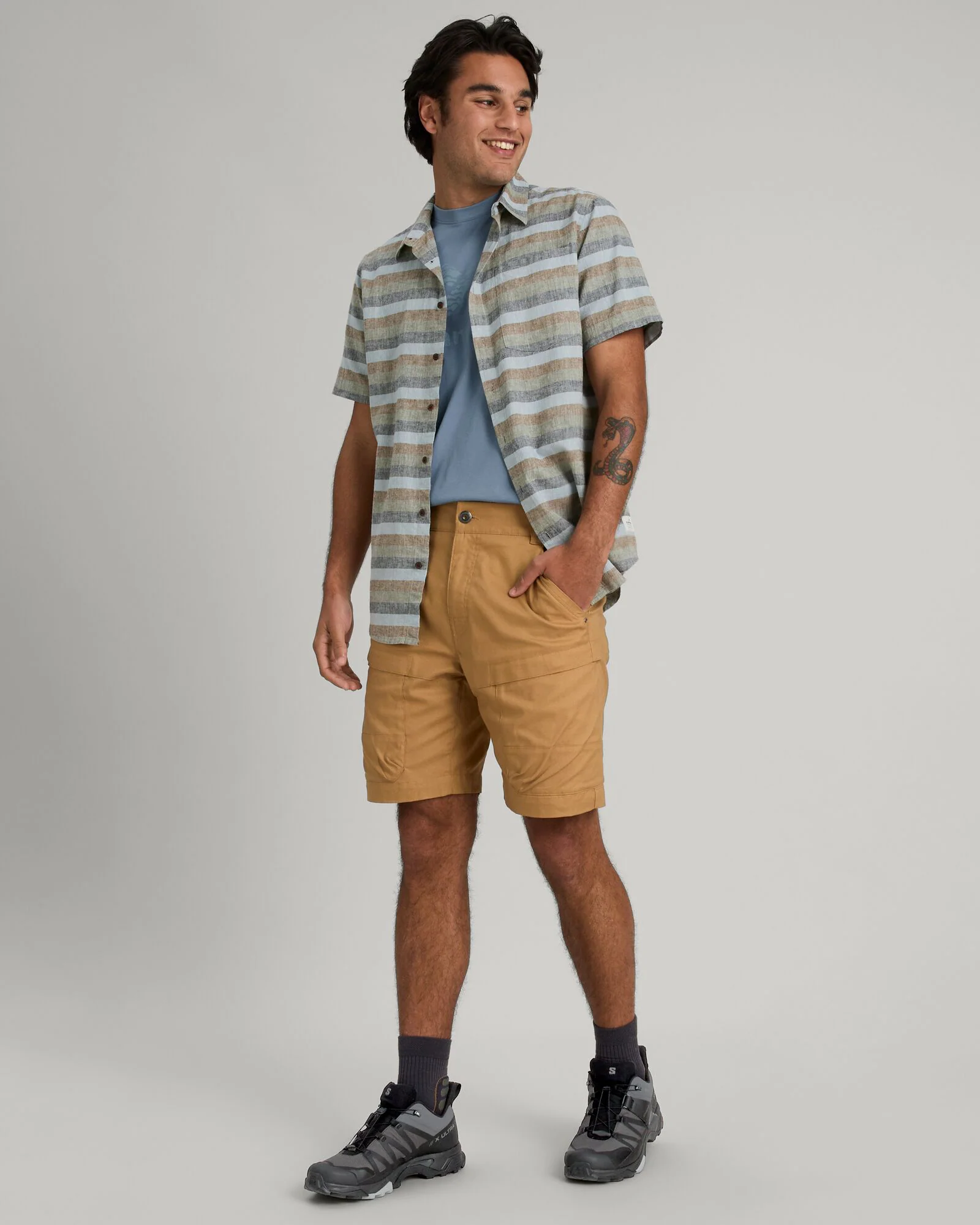 Men's Vander LT Cargo Shorts - Canvas - Image 2
