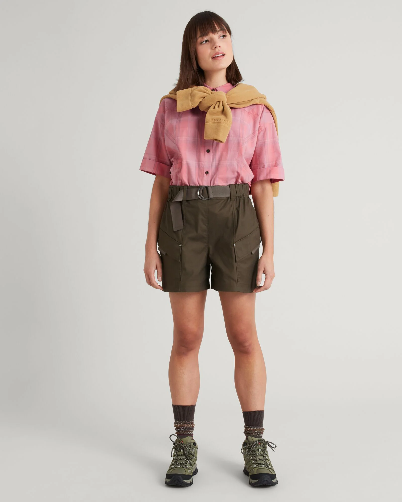 Women's Vander LT Cargo Shorts - Trail - Image 2