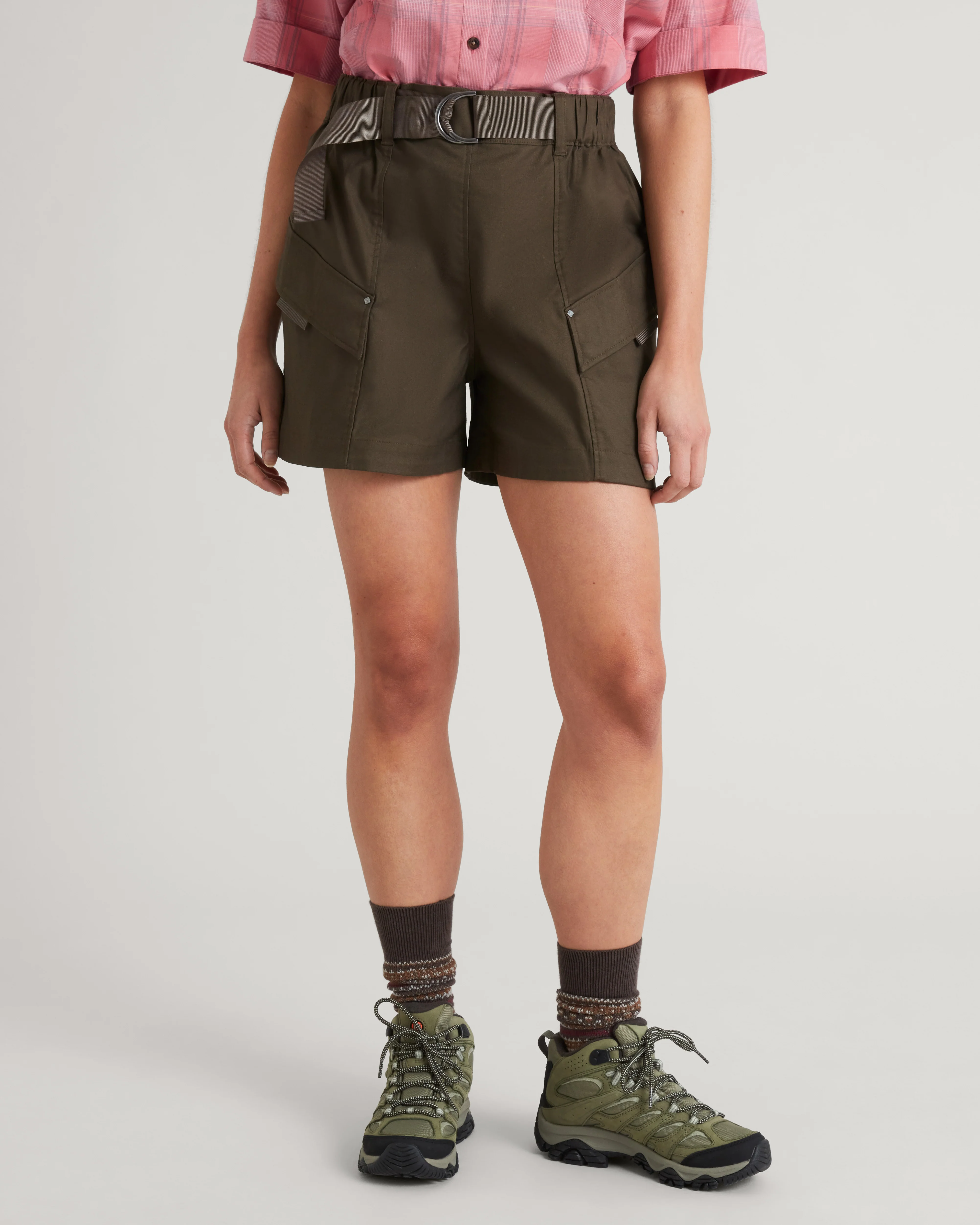 Women's Vander LT Cargo Shorts - Trail - Image 8