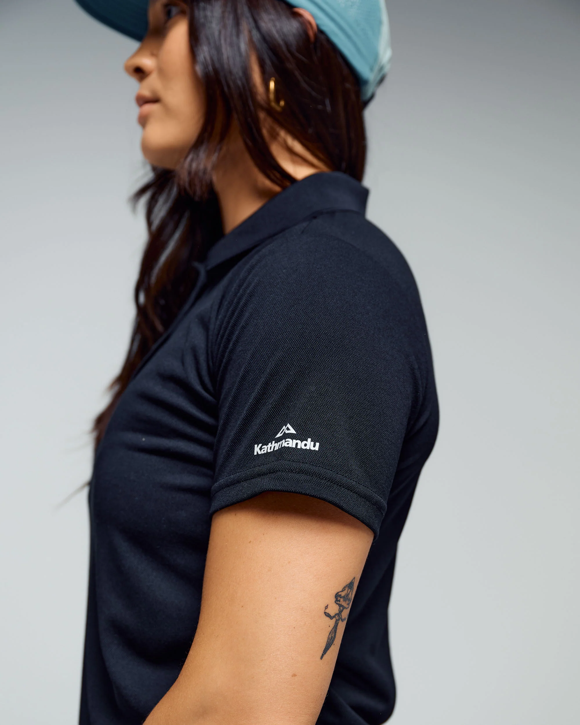 Women's Vanua Polo - Black - Image 4
