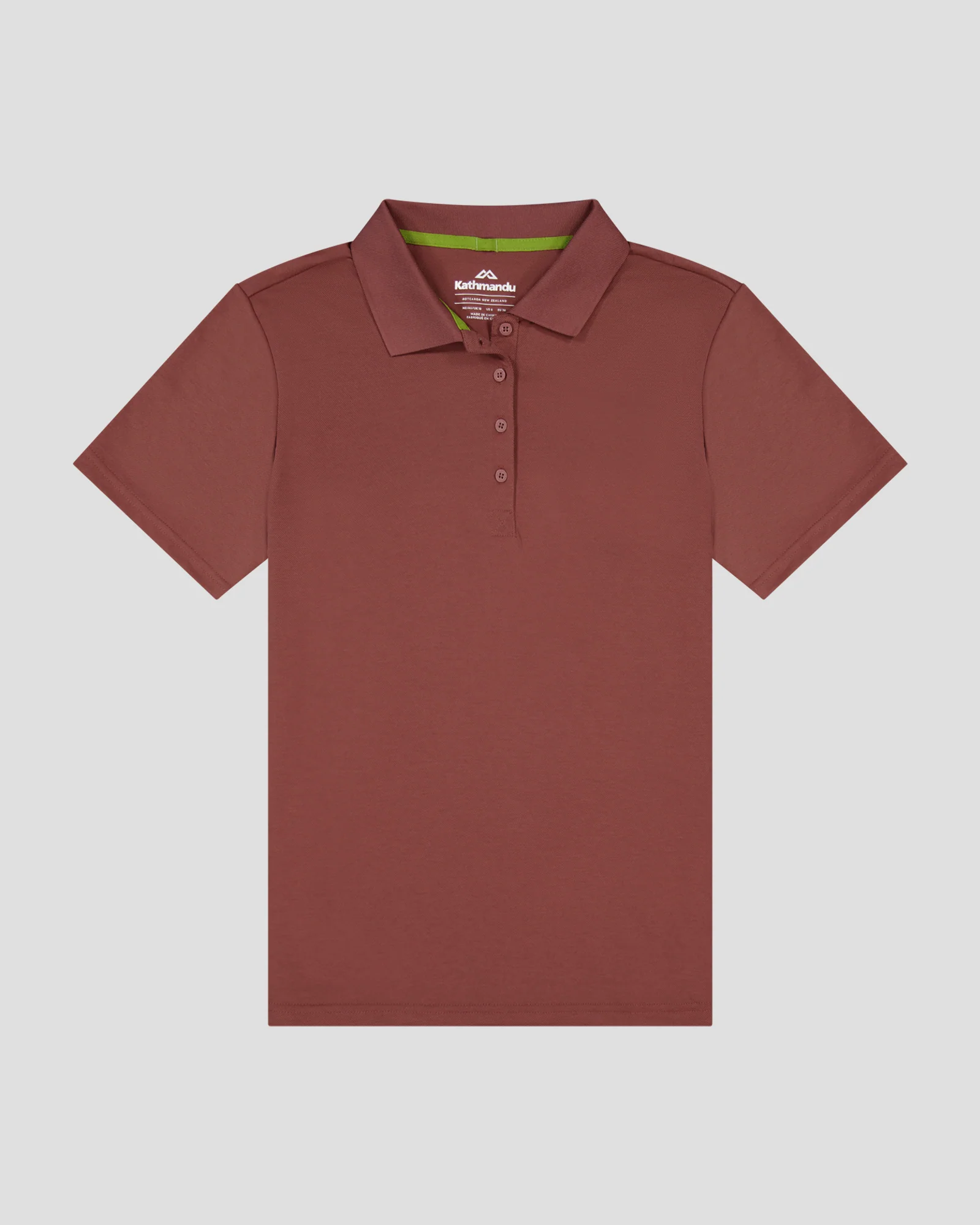 Women's Vanua Polo - Dark Clay - Image 4