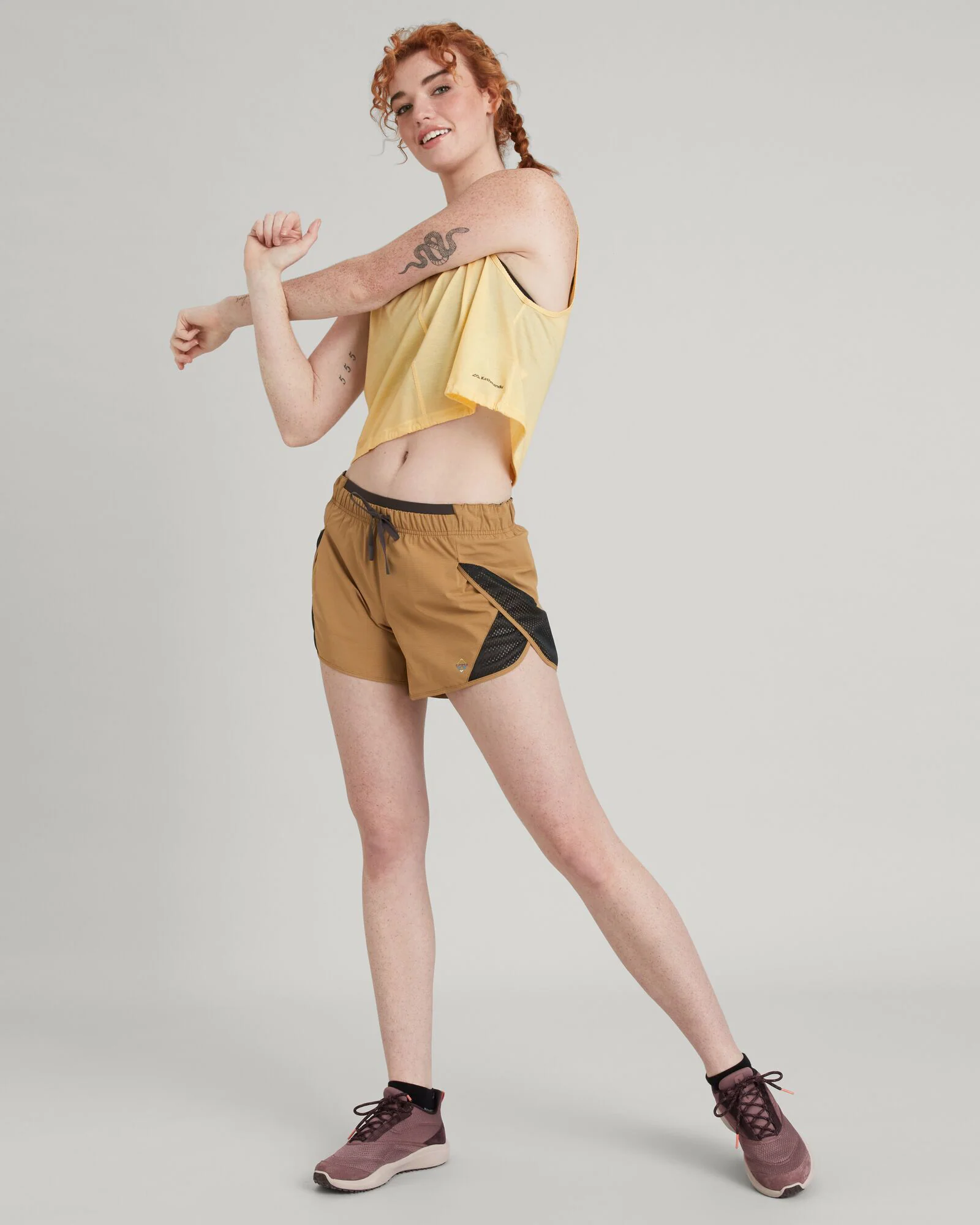 WELL.DER.NESS Energy Women's 4 inch Shorts - Canvas - Image 2