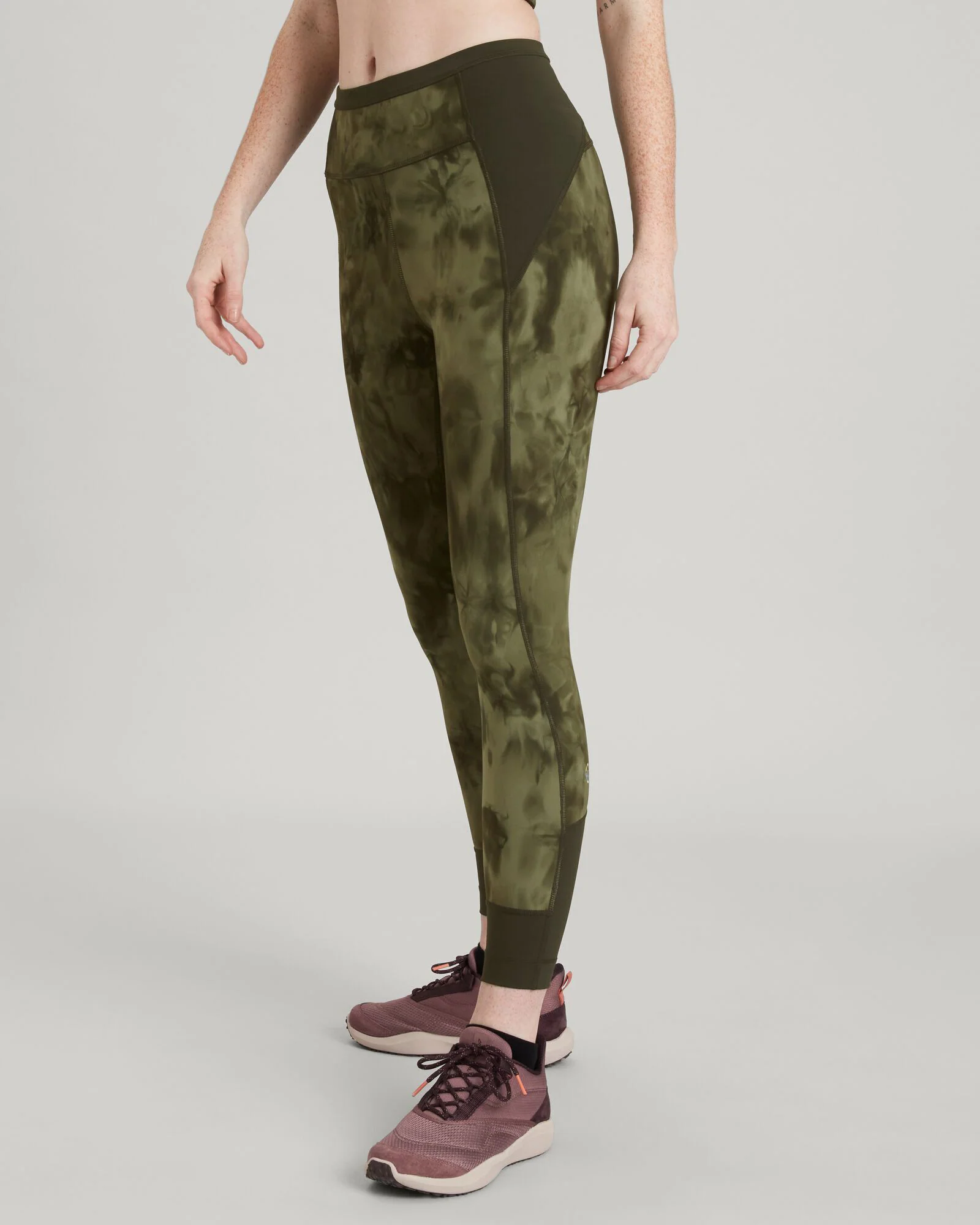 WELL.DER.NESS Move Women's 7/8 Leggings - Beech Sunburst Print - Image 2